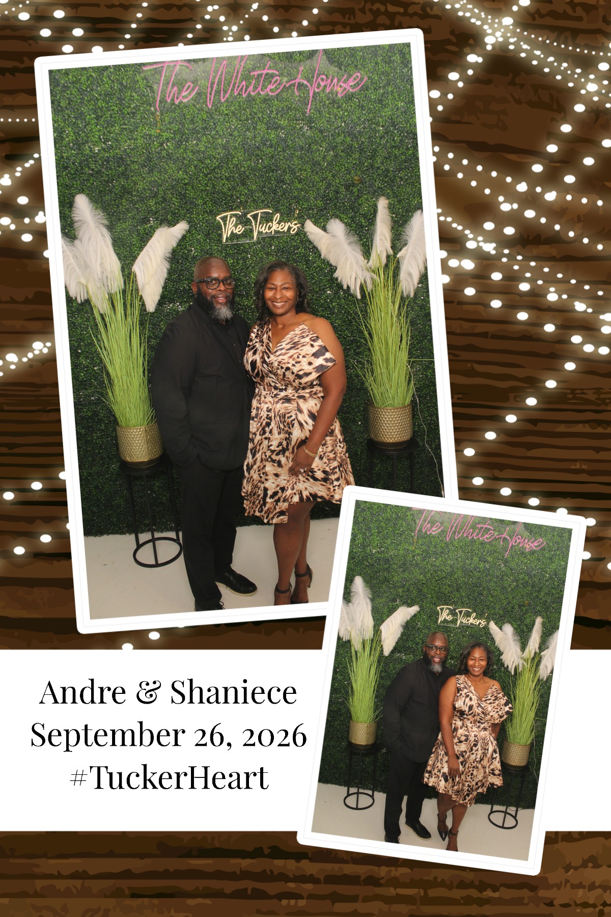Andre & Shaniece | View more photos from the event at gallery.photoboothcincy.com/u/PhotoBoothCincy/Andre-Shaniece