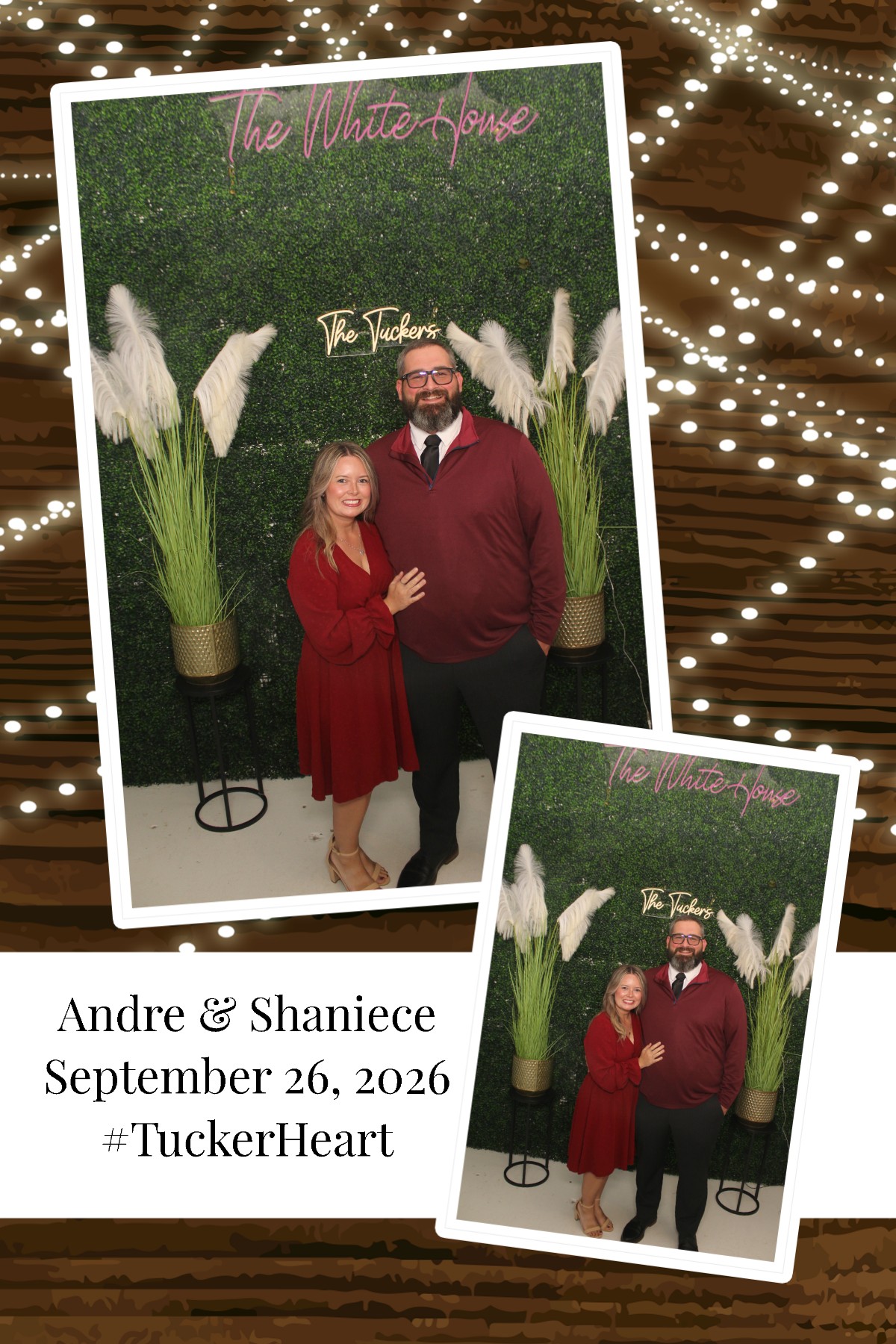 Andre & Shaniece | View more photos from the event at gallery.photoboothcincy.com/u/PhotoBoothCincy/Andre-Shaniece