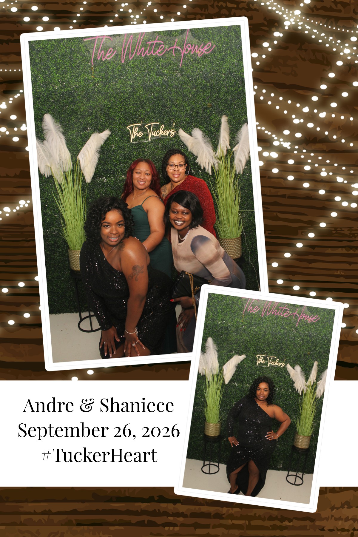 Andre & Shaniece | View more photos from the event at gallery.photoboothcincy.com/u/PhotoBoothCincy/Andre-Shaniece