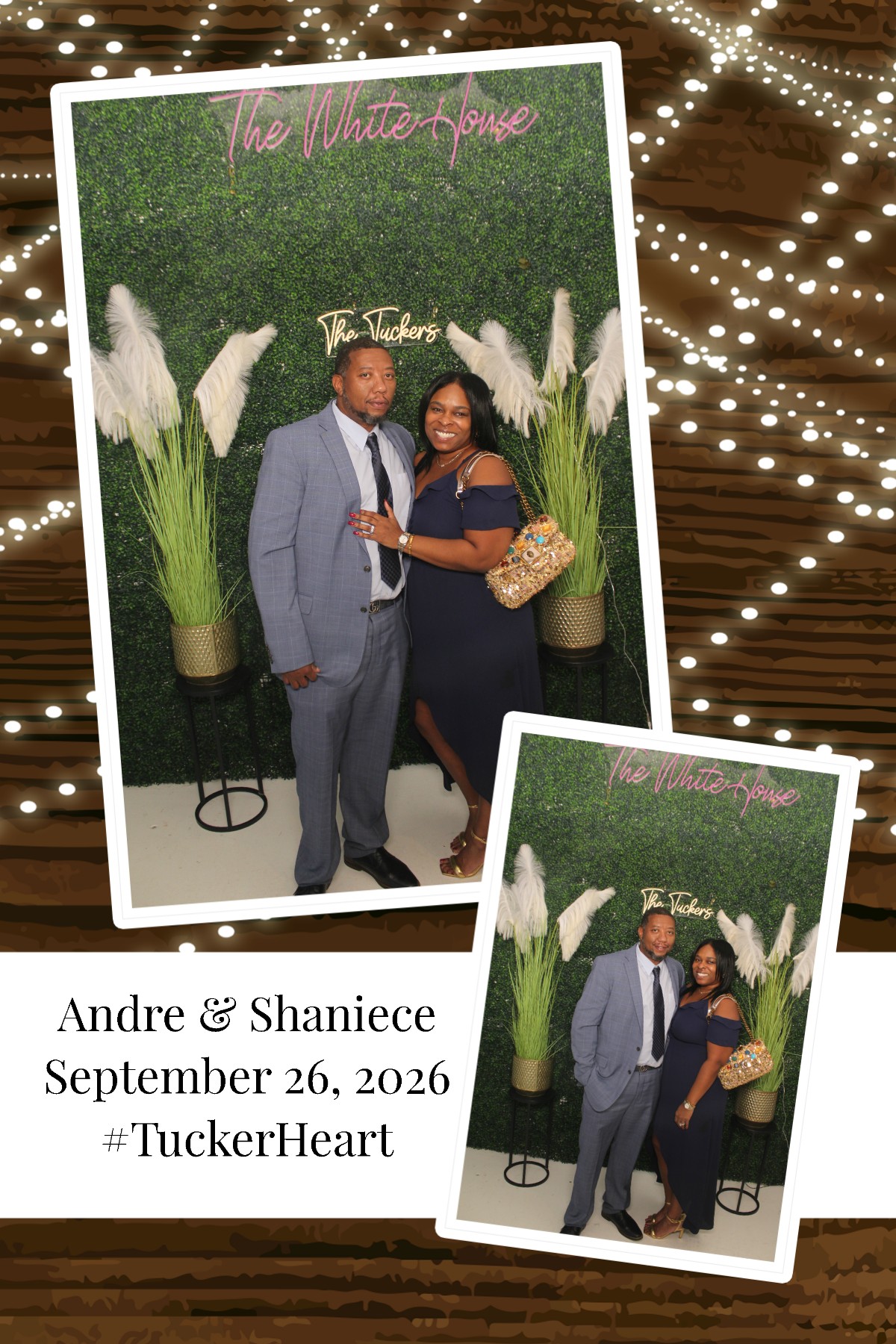 Andre & Shaniece | View more photos from the event at gallery.photoboothcincy.com/u/PhotoBoothCincy/Andre-Shaniece