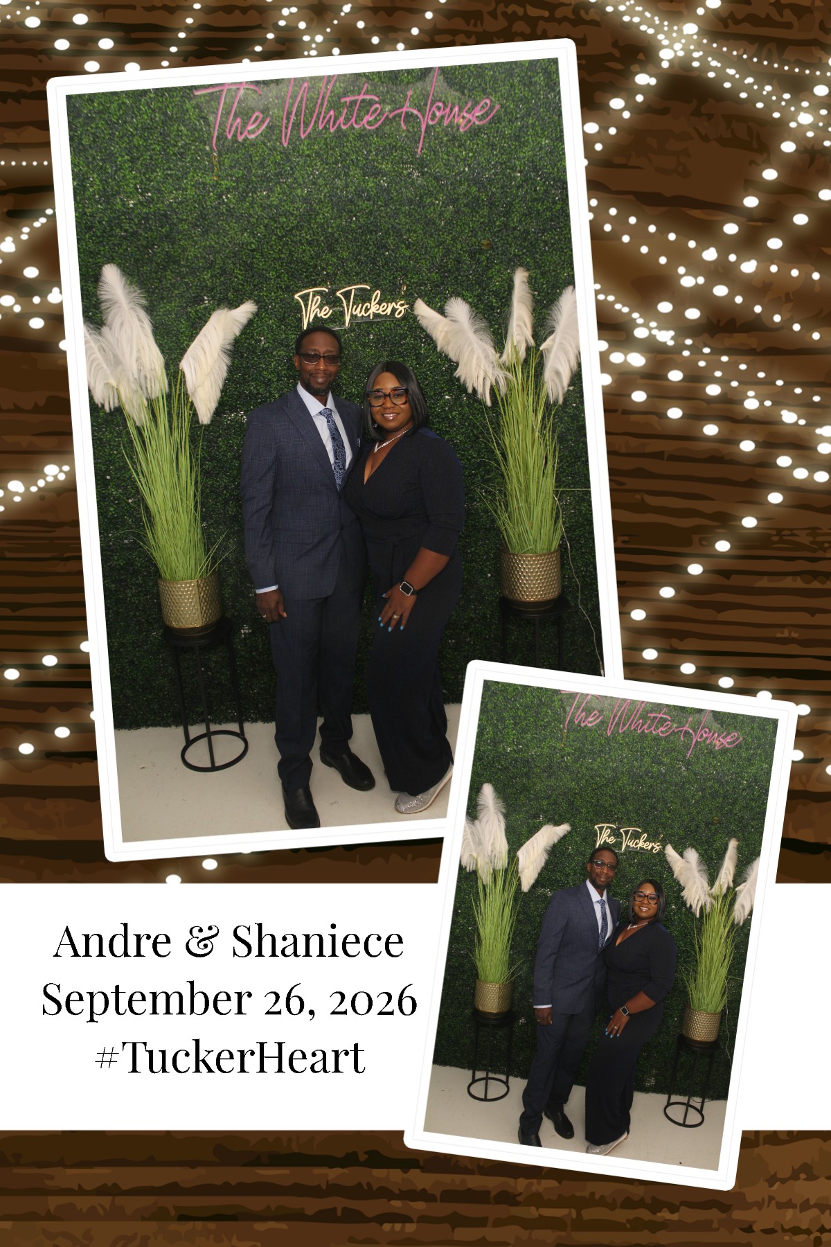 Andre & Shaniece | View more photos from the event at gallery.photoboothcincy.com/u/PhotoBoothCincy/Andre-Shaniece