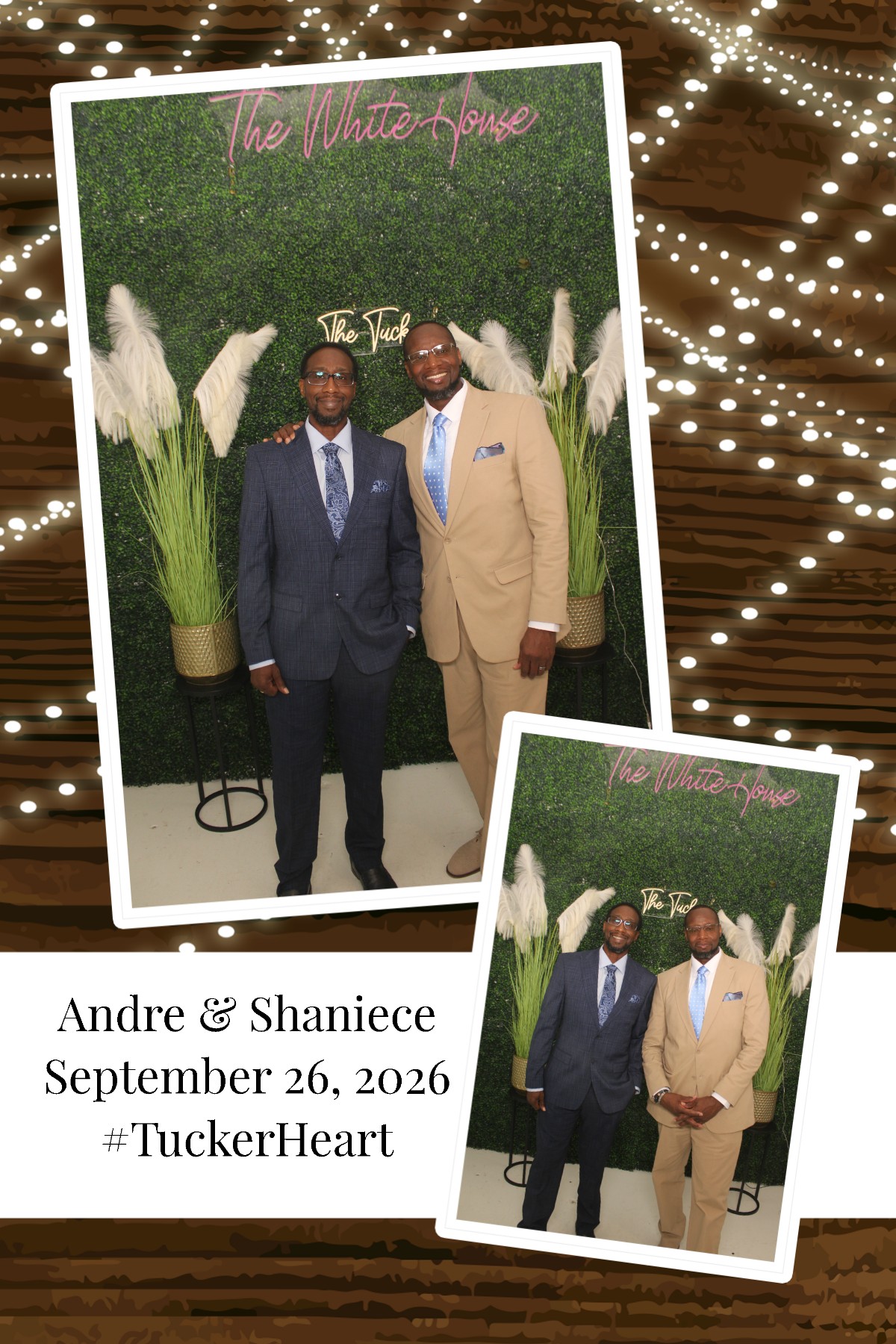 Andre & Shaniece | View more photos from the event at gallery.photoboothcincy.com/u/PhotoBoothCincy/Andre-Shaniece
