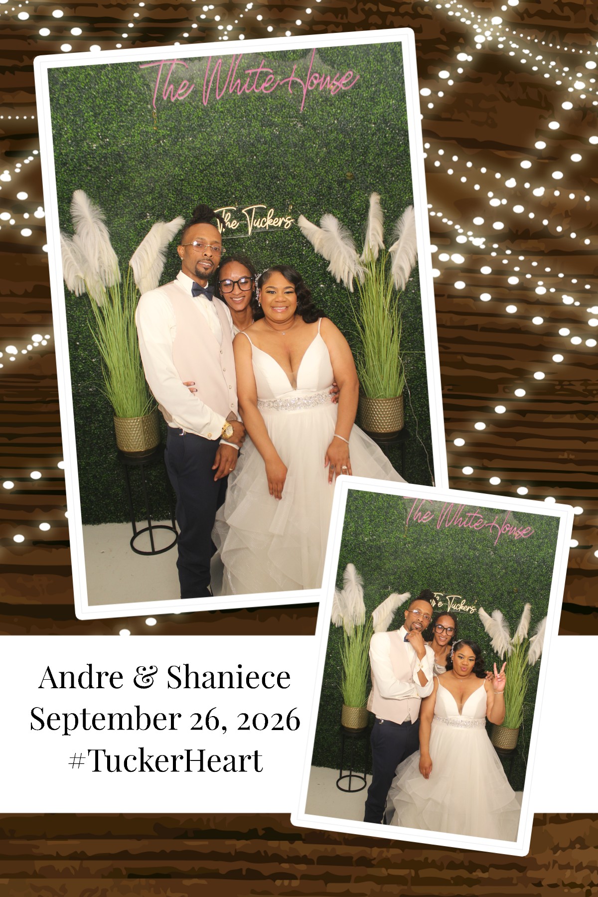 Andre & Shaniece | View more photos from the event at gallery.photoboothcincy.com/u/PhotoBoothCincy/Andre-Shaniece