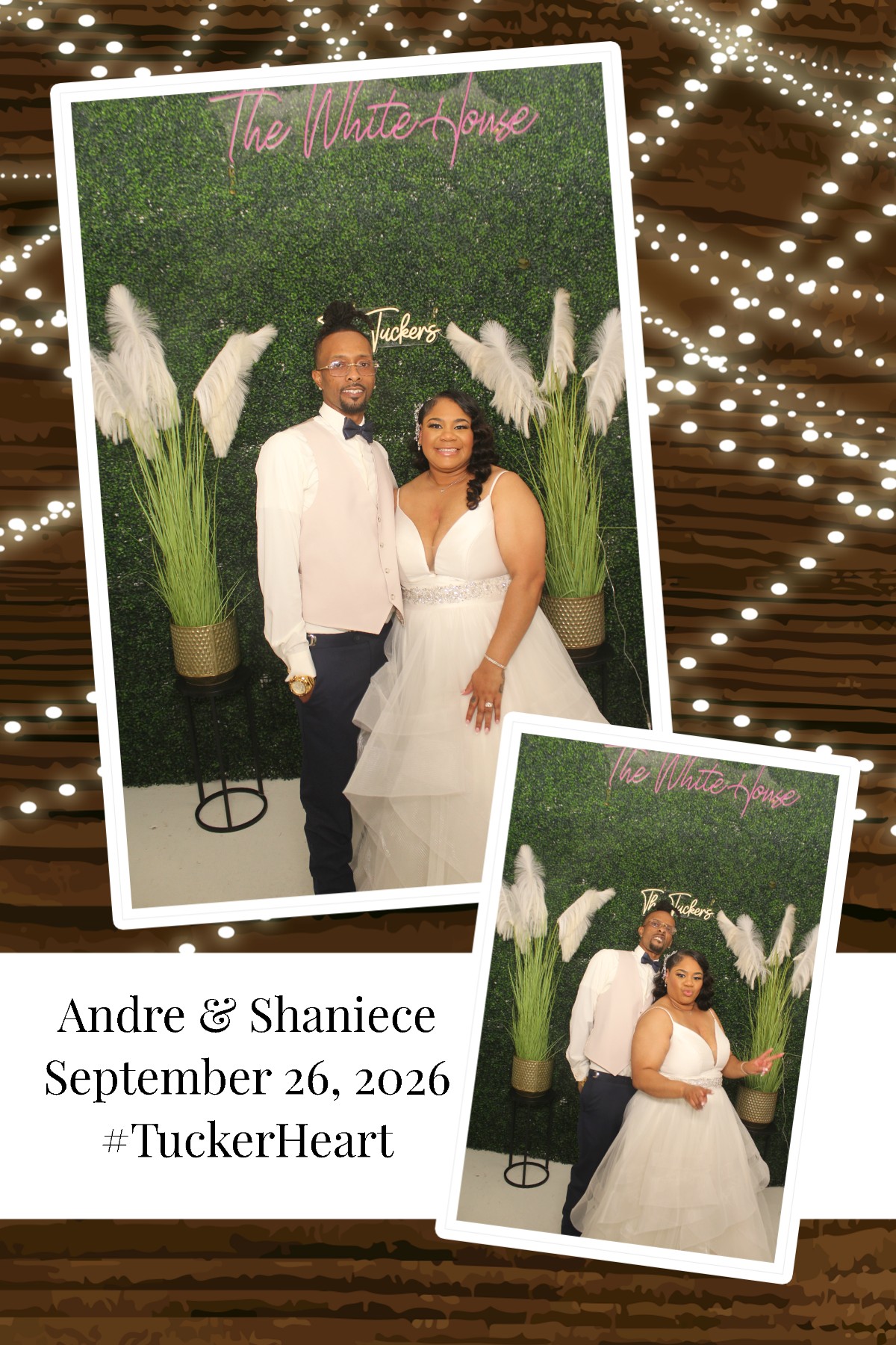 Andre & Shaniece | View more photos from the event at gallery.photoboothcincy.com/u/PhotoBoothCincy/Andre-Shaniece