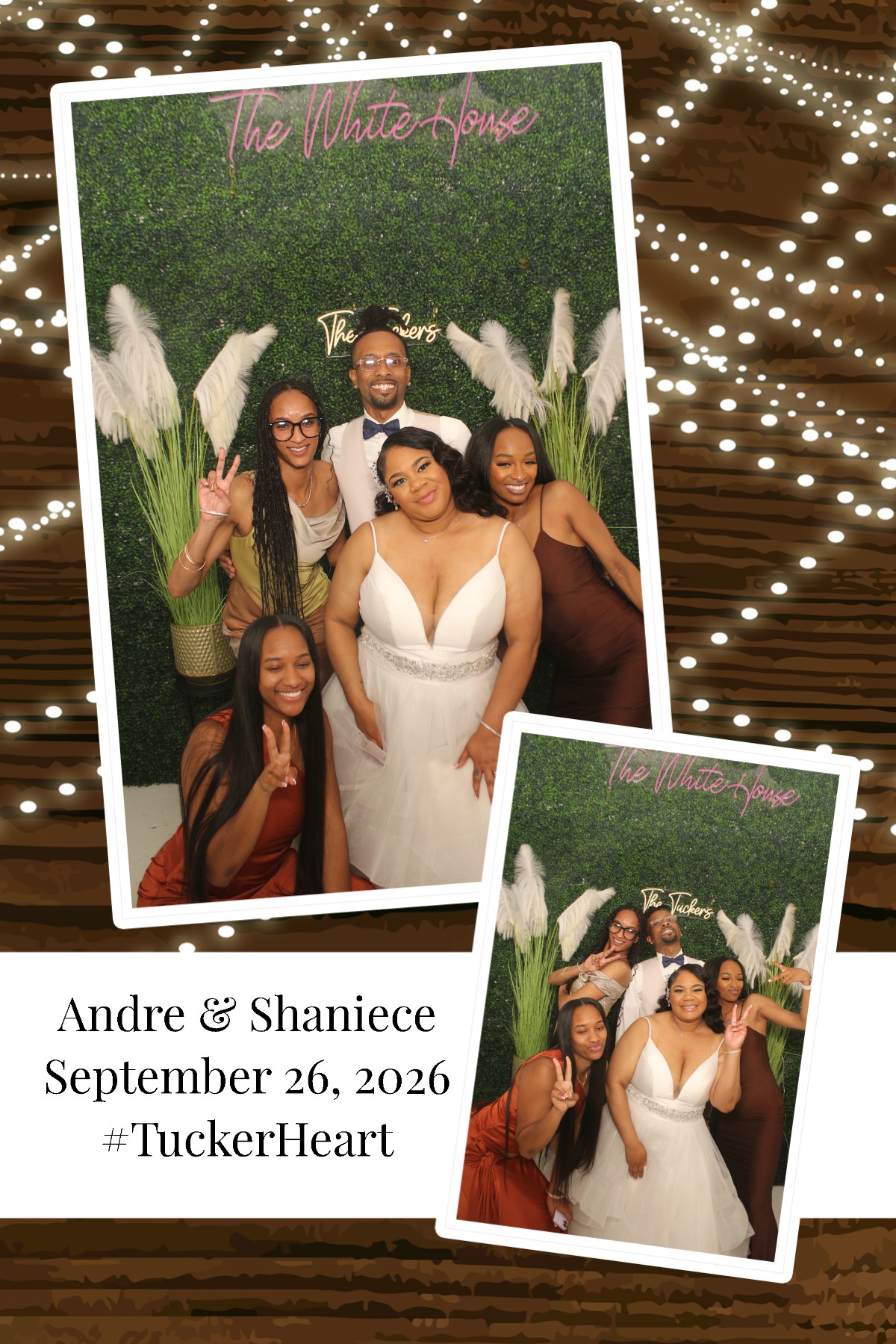 Andre & Shaniece | View more photos from the event at gallery.photoboothcincy.com/u/PhotoBoothCincy/Andre-Shaniece