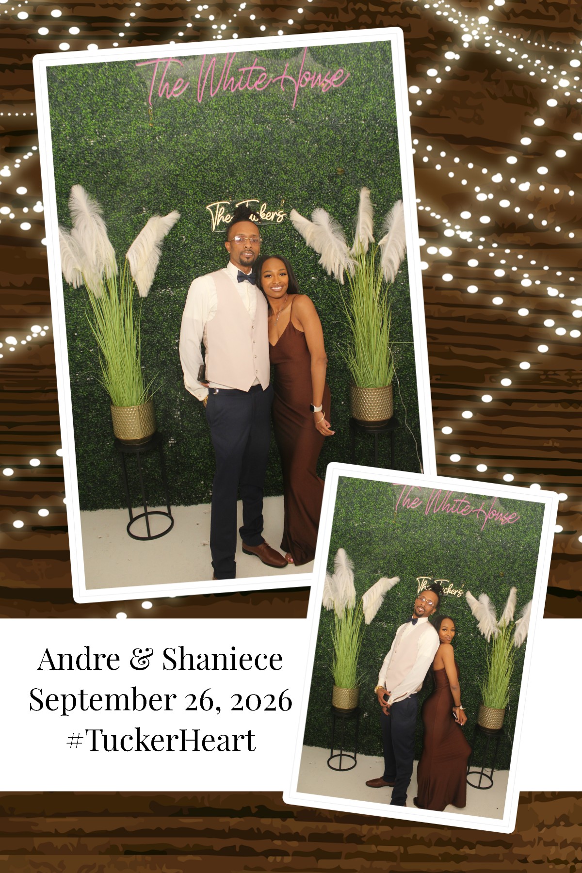 Andre & Shaniece | View more photos from the event at gallery.photoboothcincy.com/u/PhotoBoothCincy/Andre-Shaniece