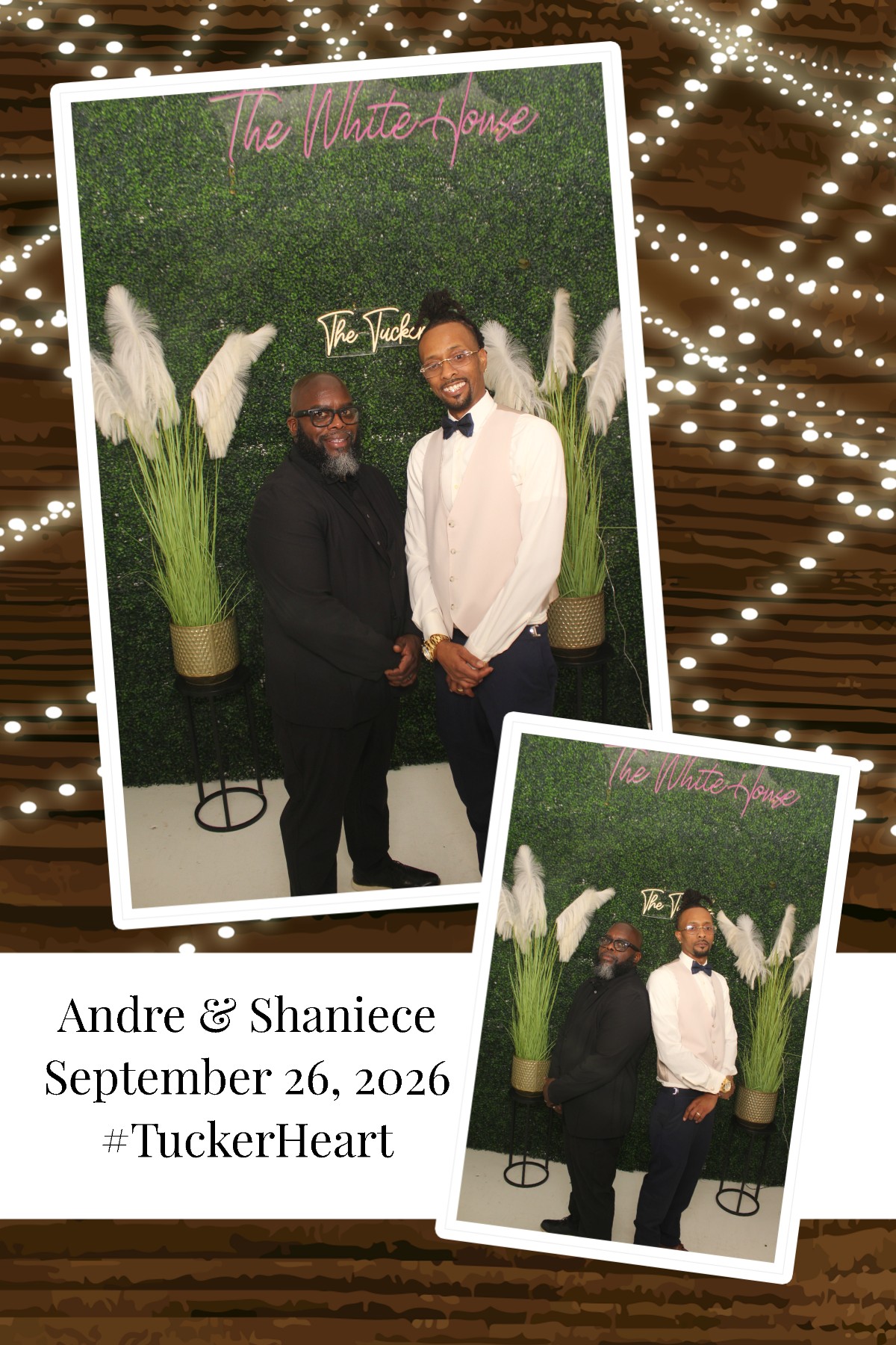 Andre & Shaniece | View more photos from the event at gallery.photoboothcincy.com/u/PhotoBoothCincy/Andre-Shaniece