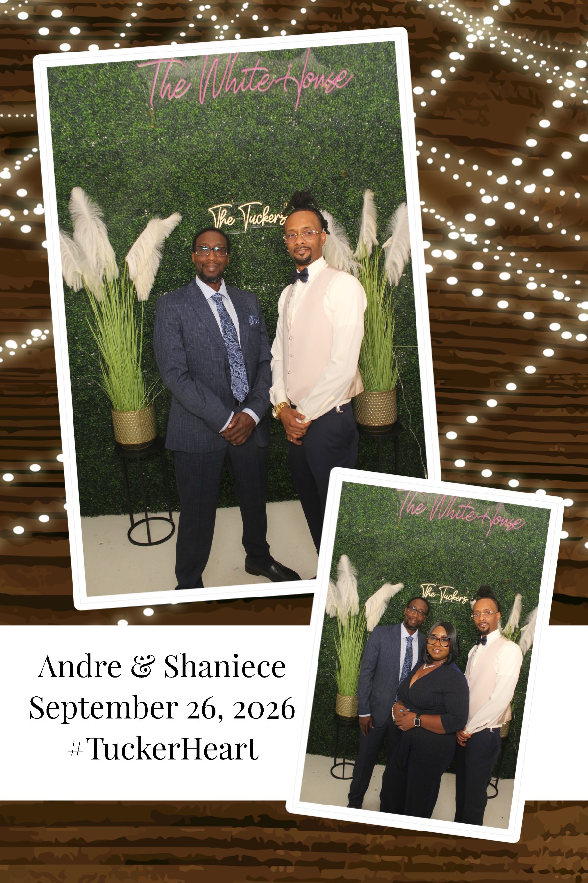 Andre & Shaniece | View more photos from the event at gallery.photoboothcincy.com/u/PhotoBoothCincy/Andre-Shaniece