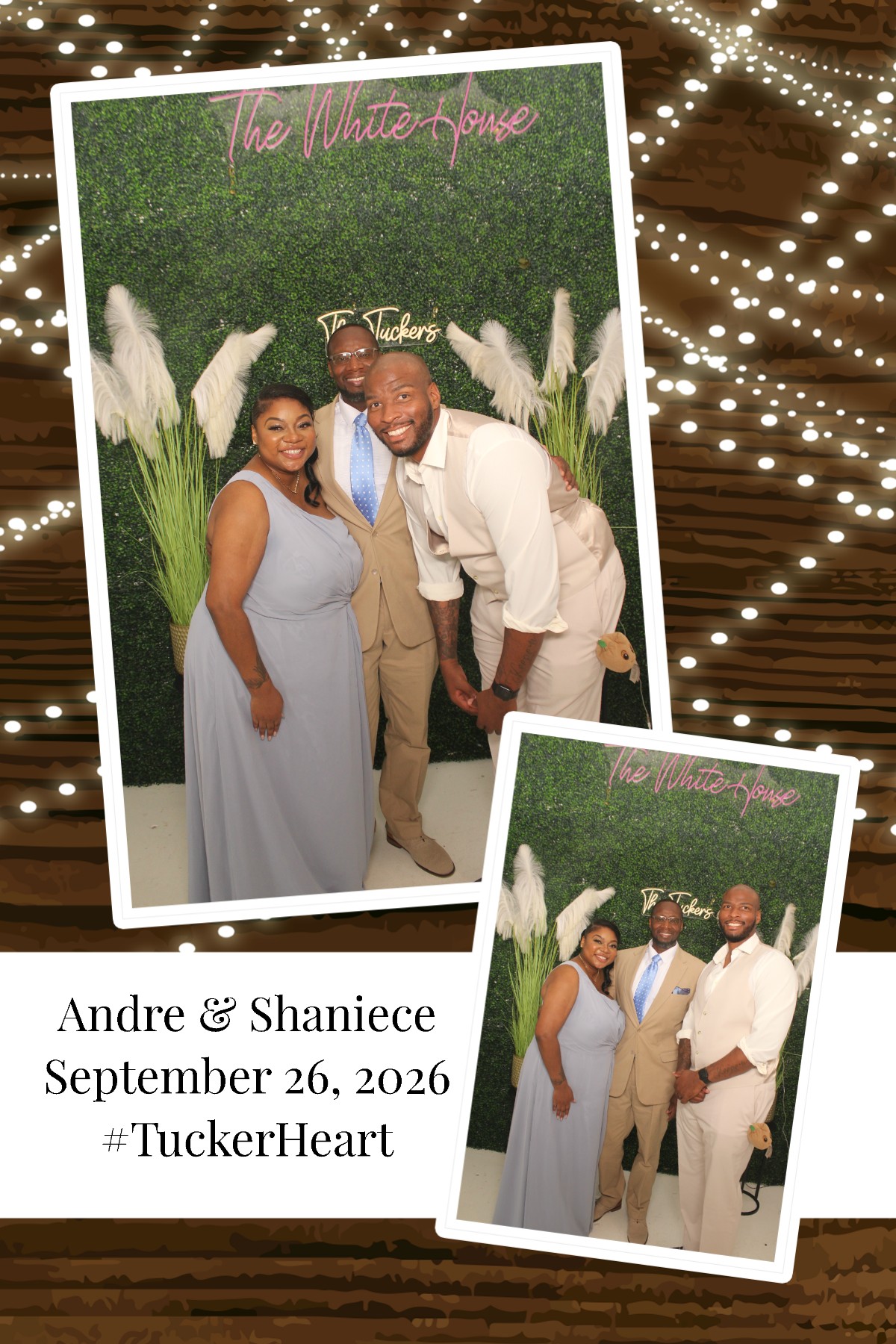 Andre & Shaniece | View more photos from the event at gallery.photoboothcincy.com/u/PhotoBoothCincy/Andre-Shaniece
