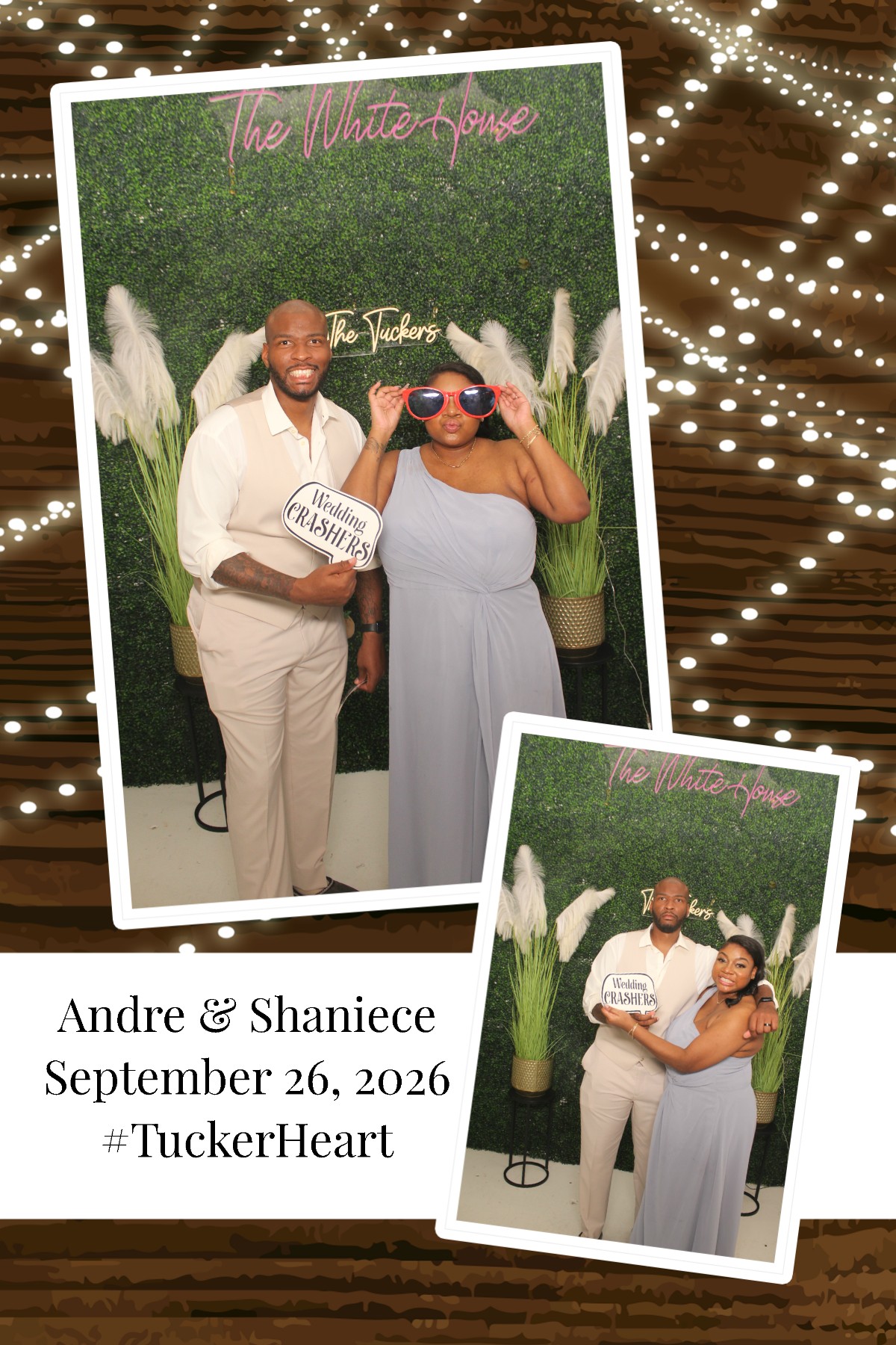 Andre & Shaniece | View more photos from the event at gallery.photoboothcincy.com/u/PhotoBoothCincy/Andre-Shaniece