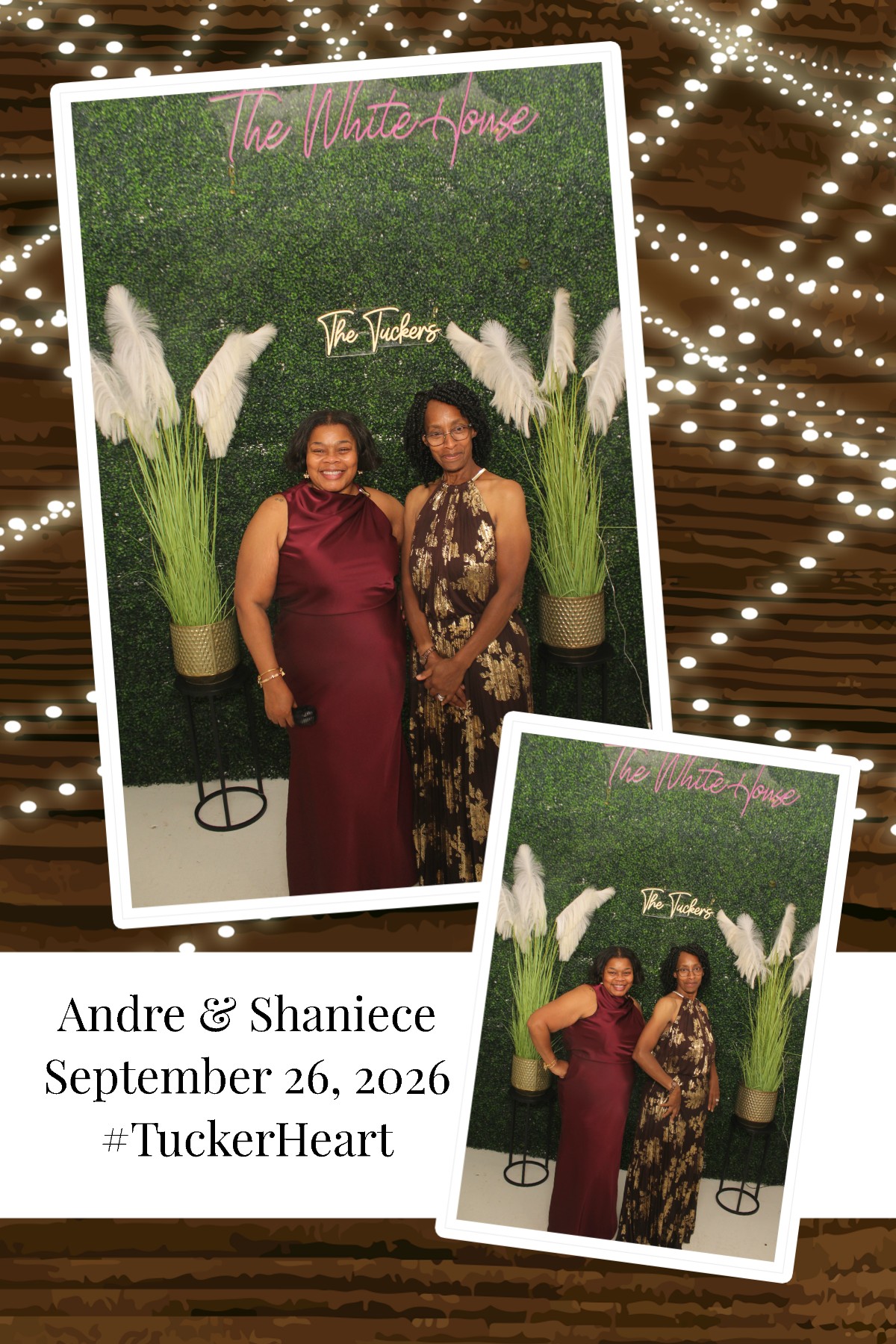 Andre & Shaniece | View more photos from the event at gallery.photoboothcincy.com/u/PhotoBoothCincy/Andre-Shaniece