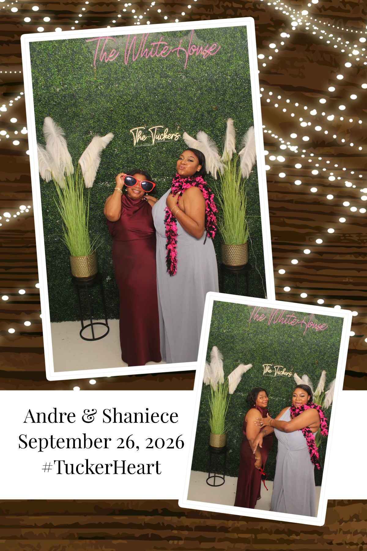 Andre & Shaniece | View more photos from the event at gallery.photoboothcincy.com/u/PhotoBoothCincy/Andre-Shaniece
