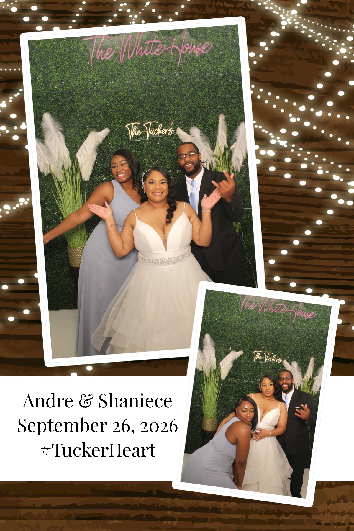 Andre & Shaniece | View more photos from the event at gallery.photoboothcincy.com/u/PhotoBoothCincy/Andre-Shaniece
