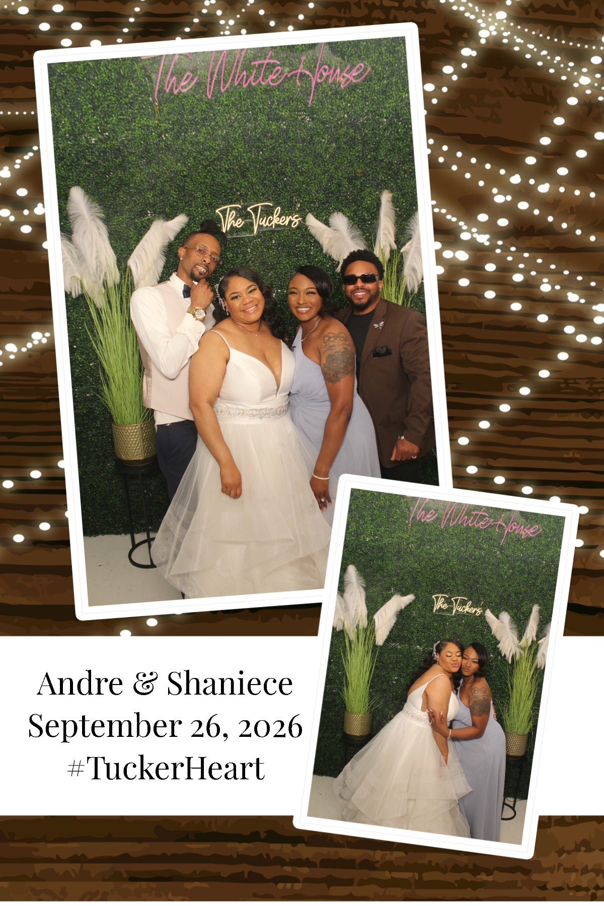 Andre & Shaniece | View more photos from the event at gallery.photoboothcincy.com/u/PhotoBoothCincy/Andre-Shaniece