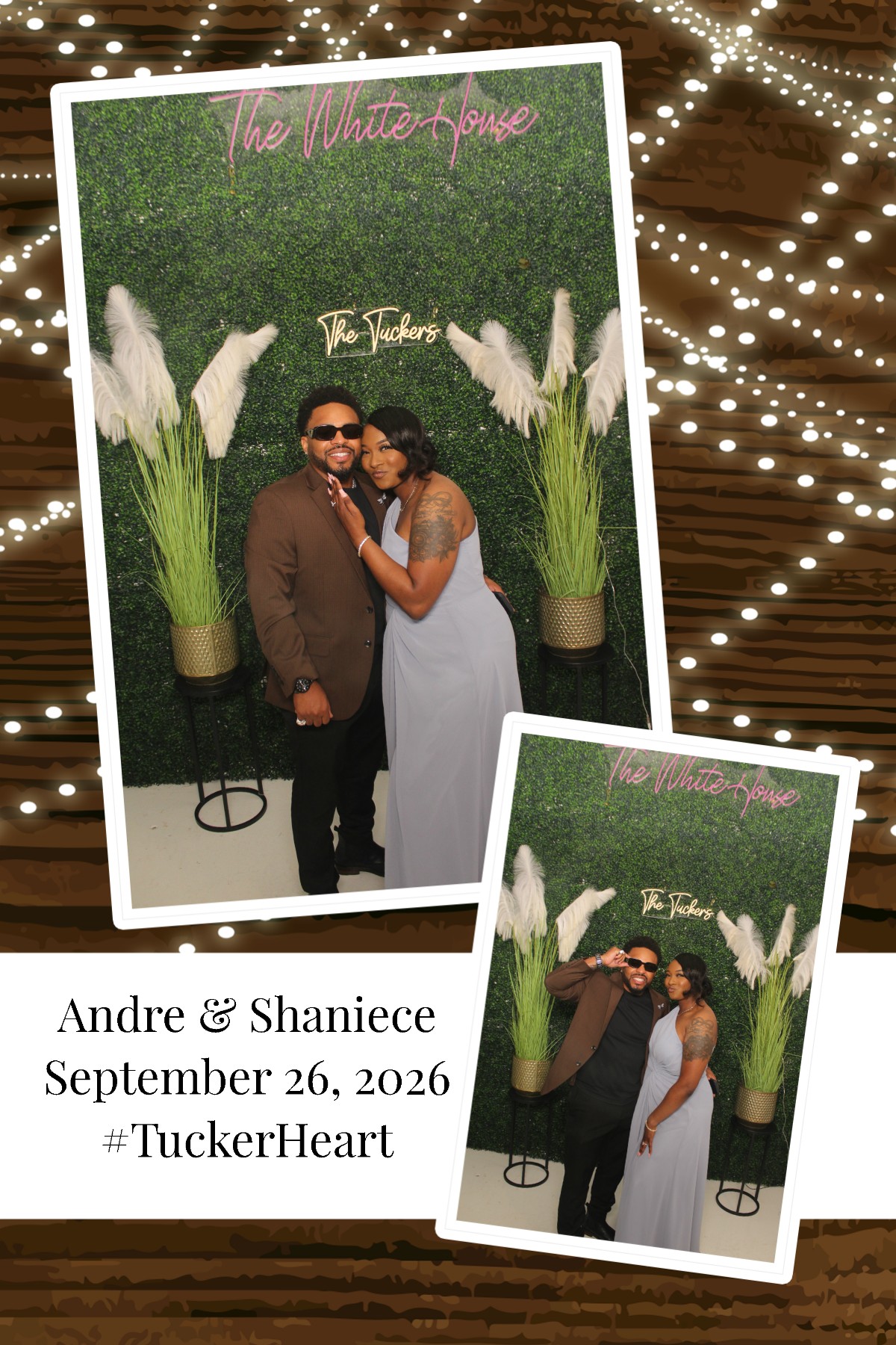 Andre & Shaniece | View more photos from the event at gallery.photoboothcincy.com/u/PhotoBoothCincy/Andre-Shaniece