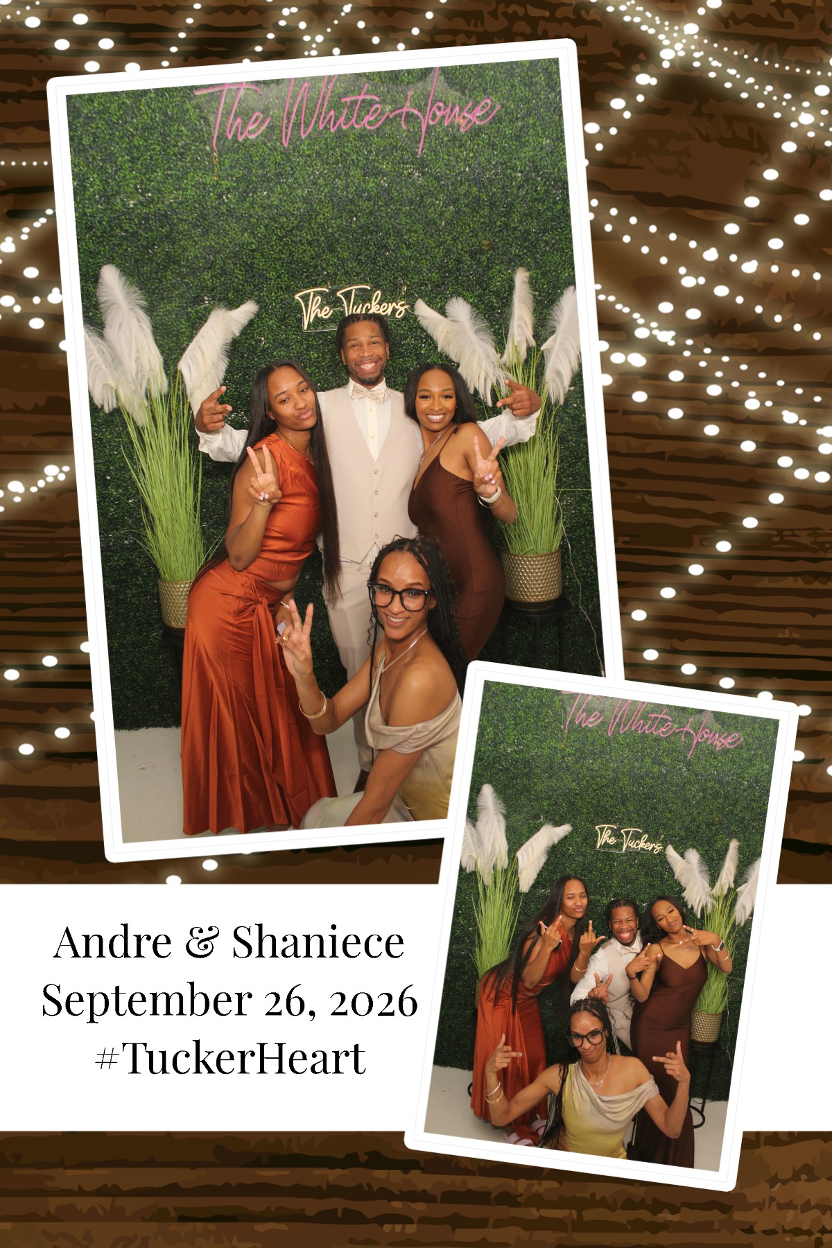 Andre & Shaniece | View more photos from the event at gallery.photoboothcincy.com/u/PhotoBoothCincy/Andre-Shaniece