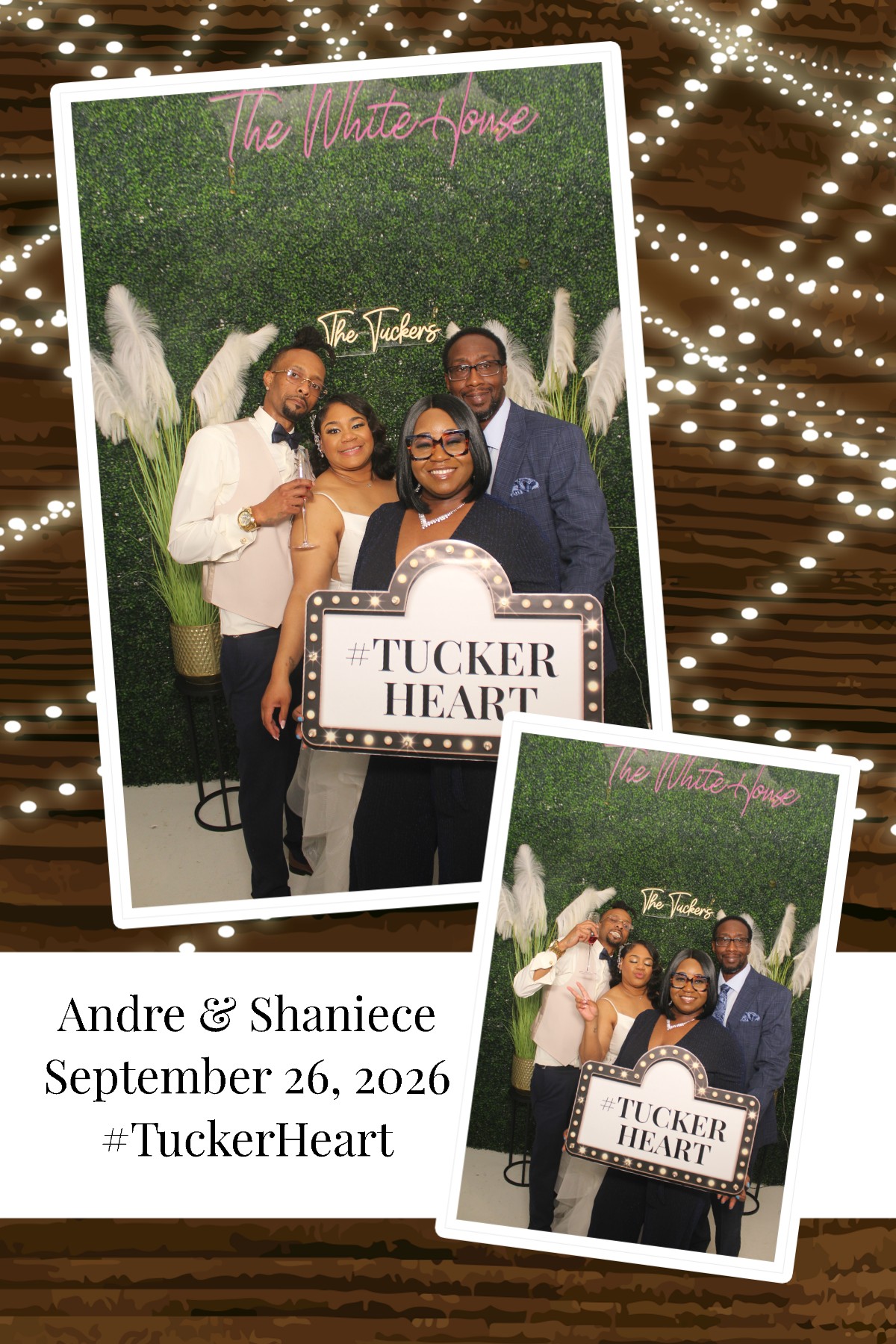 Andre & Shaniece | View more photos from the event at gallery.photoboothcincy.com/u/PhotoBoothCincy/Andre-Shaniece