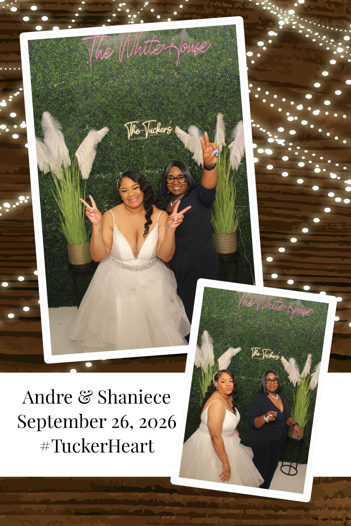 Andre & Shaniece | View more photos from the event at gallery.photoboothcincy.com/u/PhotoBoothCincy/Andre-Shaniece