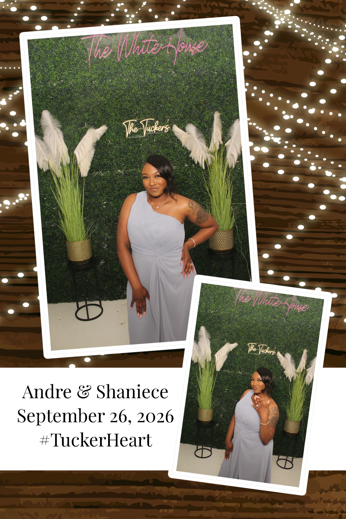 Andre & Shaniece | View more photos from the event at gallery.photoboothcincy.com/u/PhotoBoothCincy/Andre-Shaniece