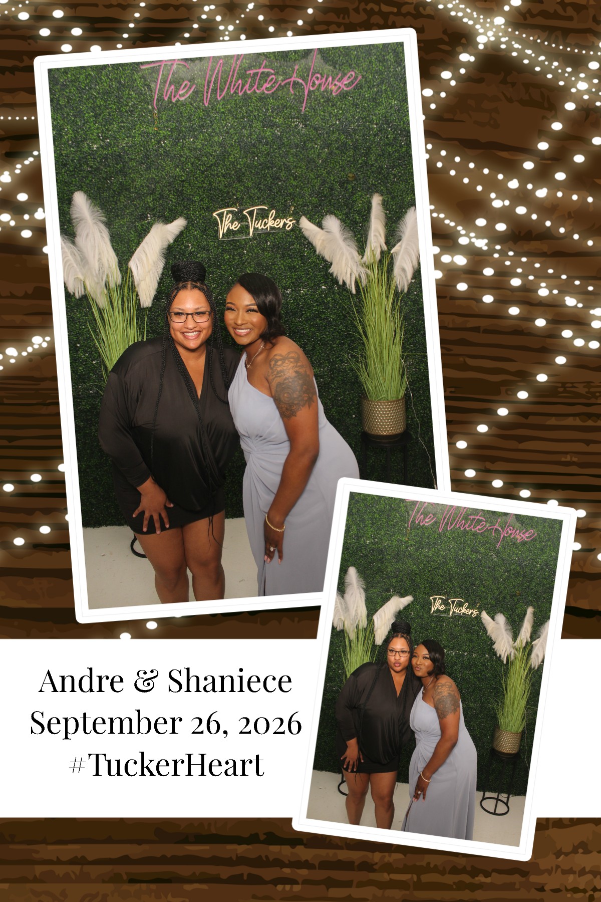 Andre & Shaniece | View more photos from the event at gallery.photoboothcincy.com/u/PhotoBoothCincy/Andre-Shaniece