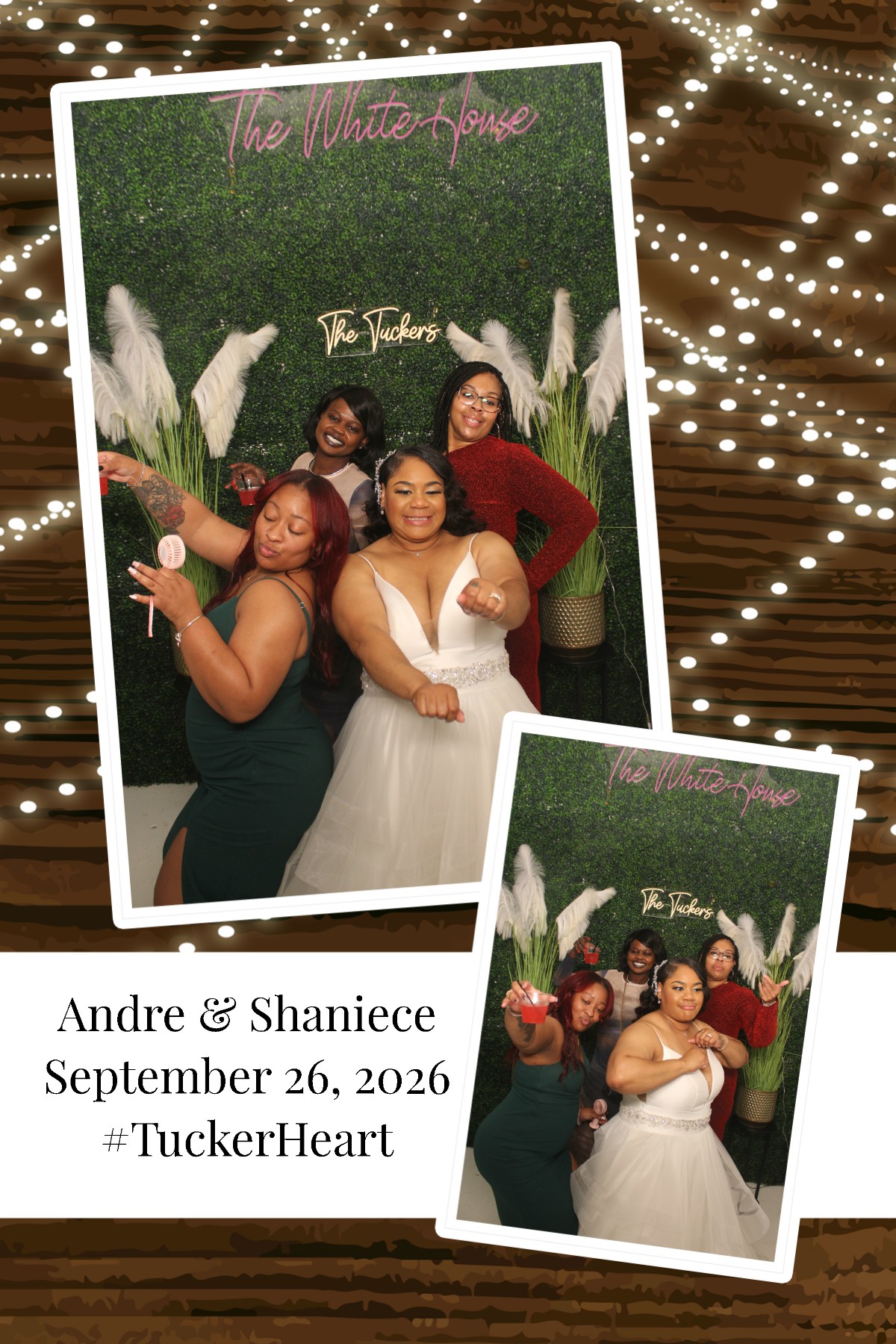 Andre & Shaniece | View more photos from the event at gallery.photoboothcincy.com/u/PhotoBoothCincy/Andre-Shaniece