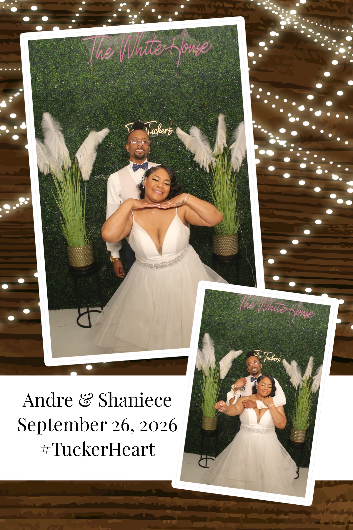 Andre & Shaniece | View more photos from the event at gallery.photoboothcincy.com/u/PhotoBoothCincy/Andre-Shaniece