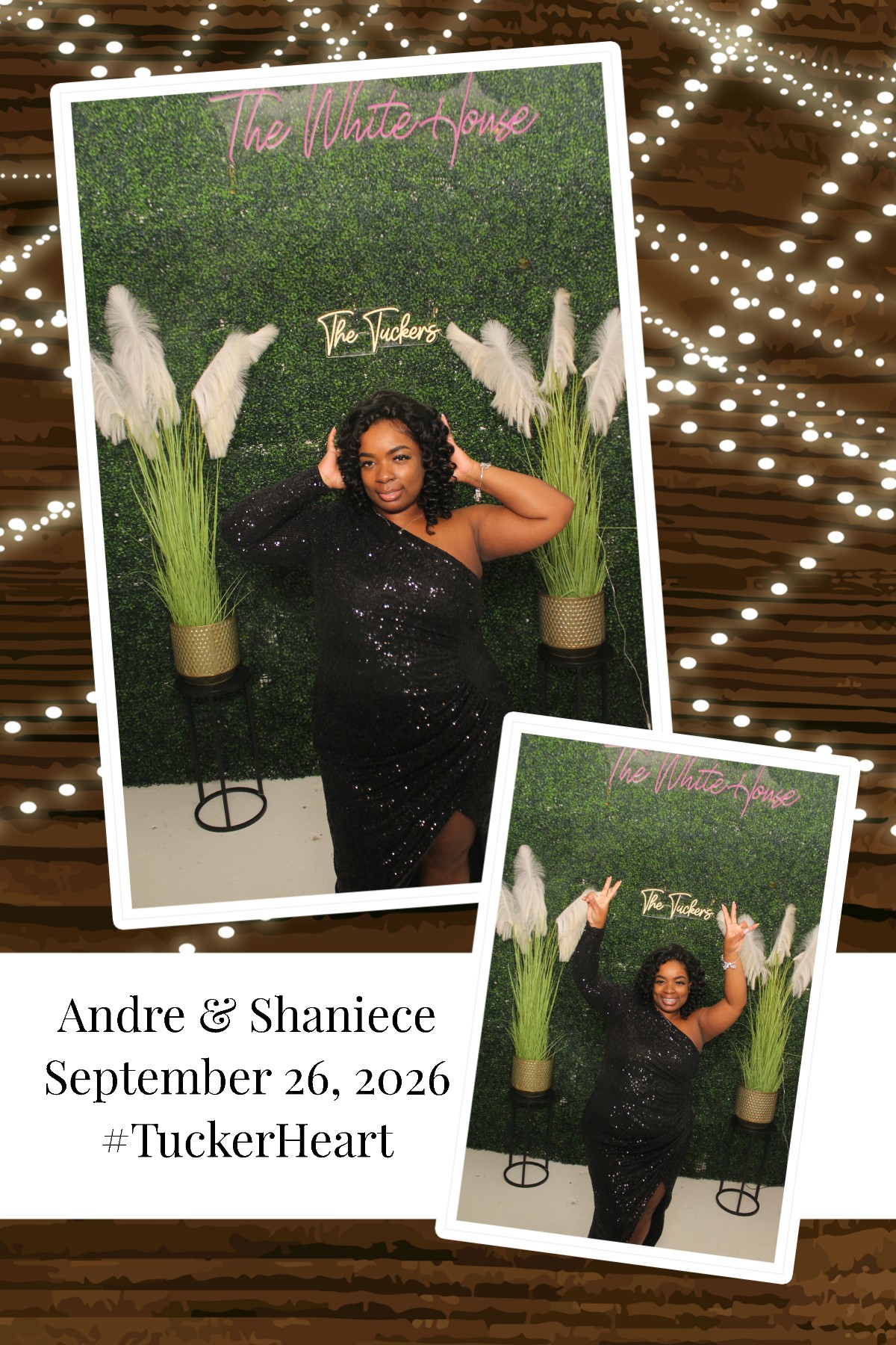 Andre & Shaniece | View more photos from the event at gallery.photoboothcincy.com/u/PhotoBoothCincy/Andre-Shaniece