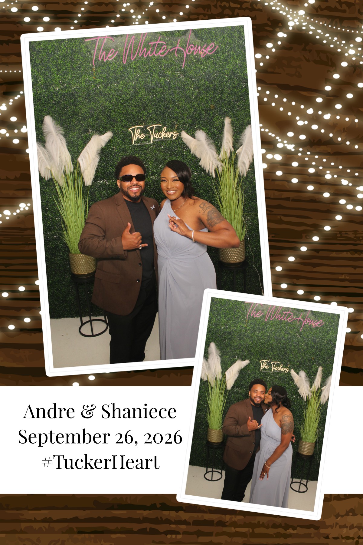 Andre & Shaniece | View more photos from the event at gallery.photoboothcincy.com/u/PhotoBoothCincy/Andre-Shaniece