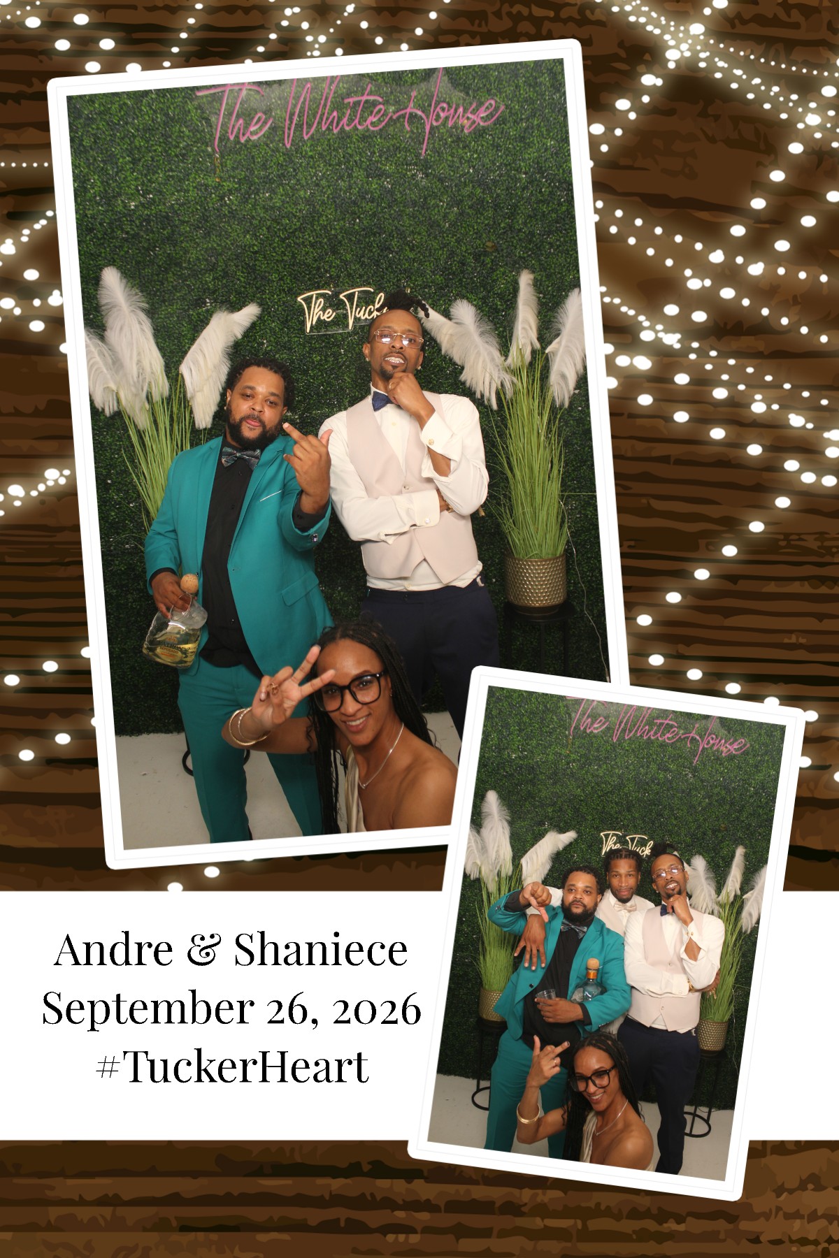 Andre & Shaniece | View more photos from the event at gallery.photoboothcincy.com/u/PhotoBoothCincy/Andre-Shaniece