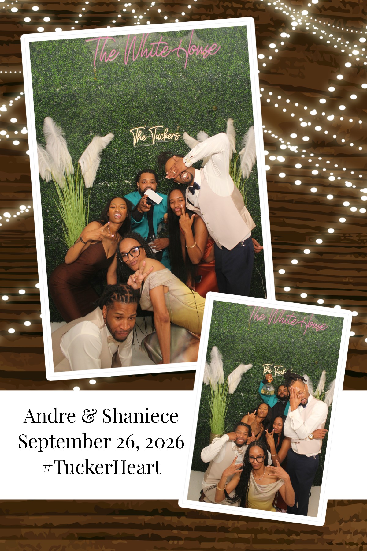 Andre & Shaniece | View more photos from the event at gallery.photoboothcincy.com/u/PhotoBoothCincy/Andre-Shaniece
