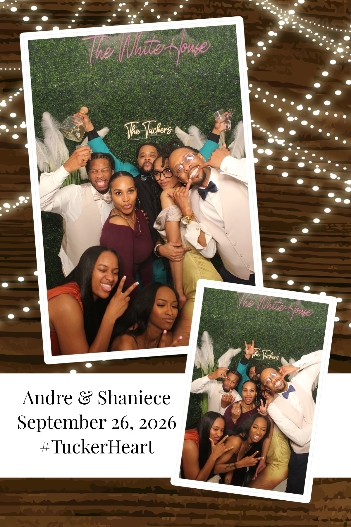 Andre & Shaniece | View more photos from the event at gallery.photoboothcincy.com/u/PhotoBoothCincy/Andre-Shaniece