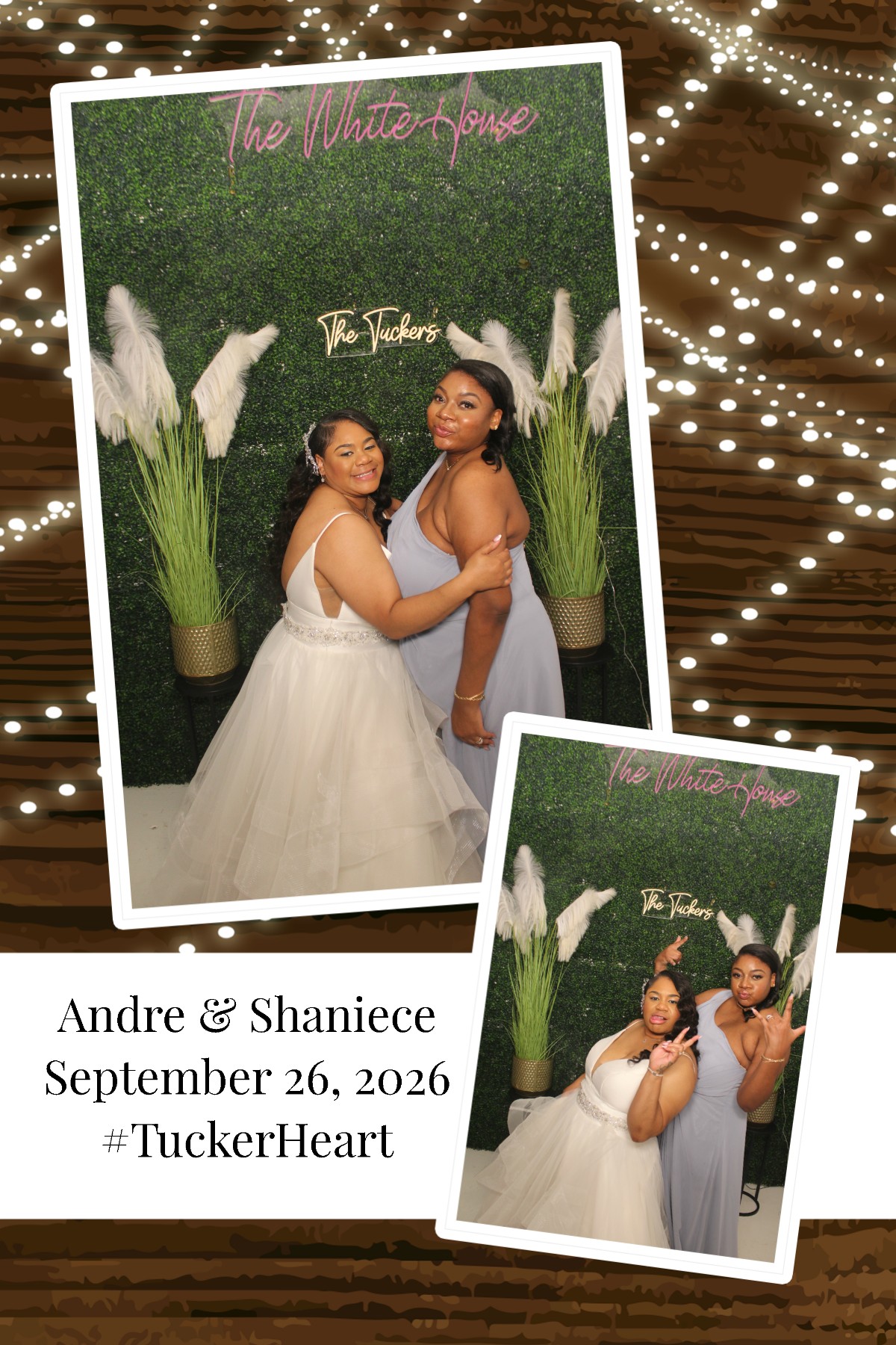 Andre & Shaniece | View more photos from the event at gallery.photoboothcincy.com/u/PhotoBoothCincy/Andre-Shaniece