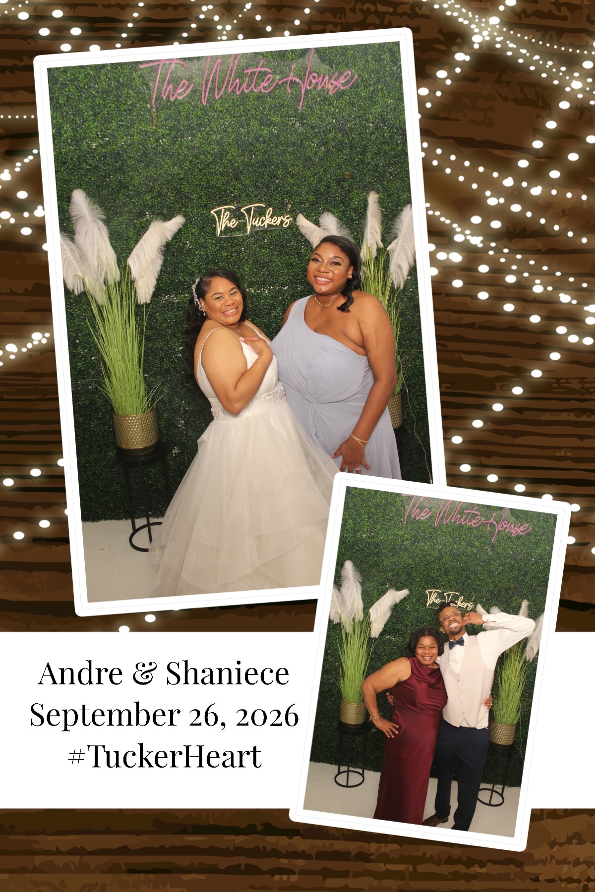Andre & Shaniece | View more photos from the event at gallery.photoboothcincy.com/u/PhotoBoothCincy/Andre-Shaniece