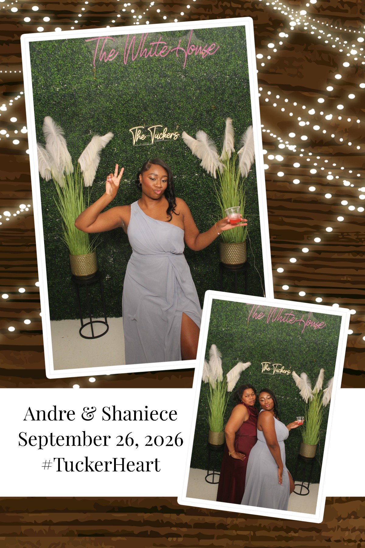 Andre & Shaniece | View more photos from the event at gallery.photoboothcincy.com/u/PhotoBoothCincy/Andre-Shaniece