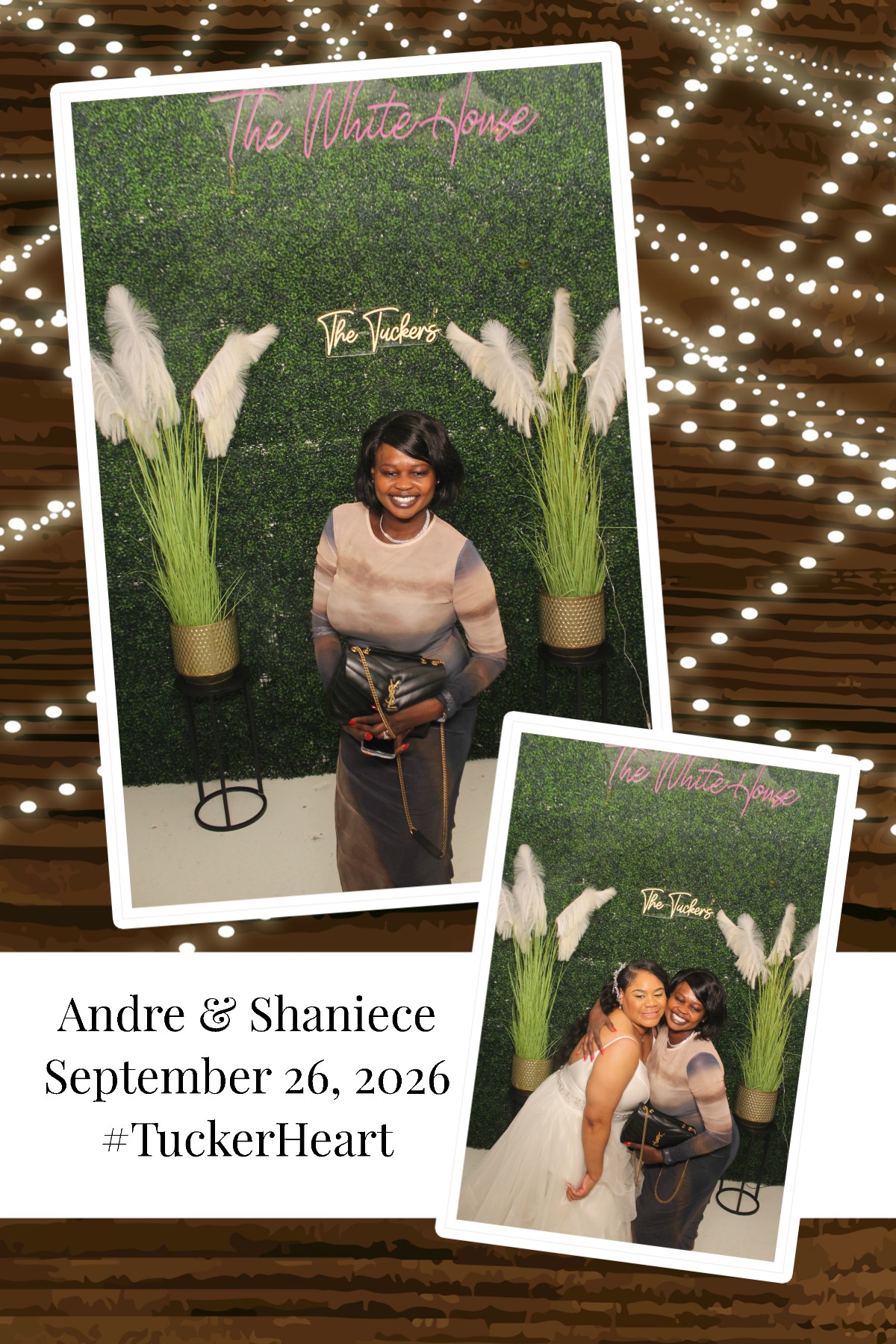 Andre & Shaniece | View more photos from the event at gallery.photoboothcincy.com/u/PhotoBoothCincy/Andre-Shaniece