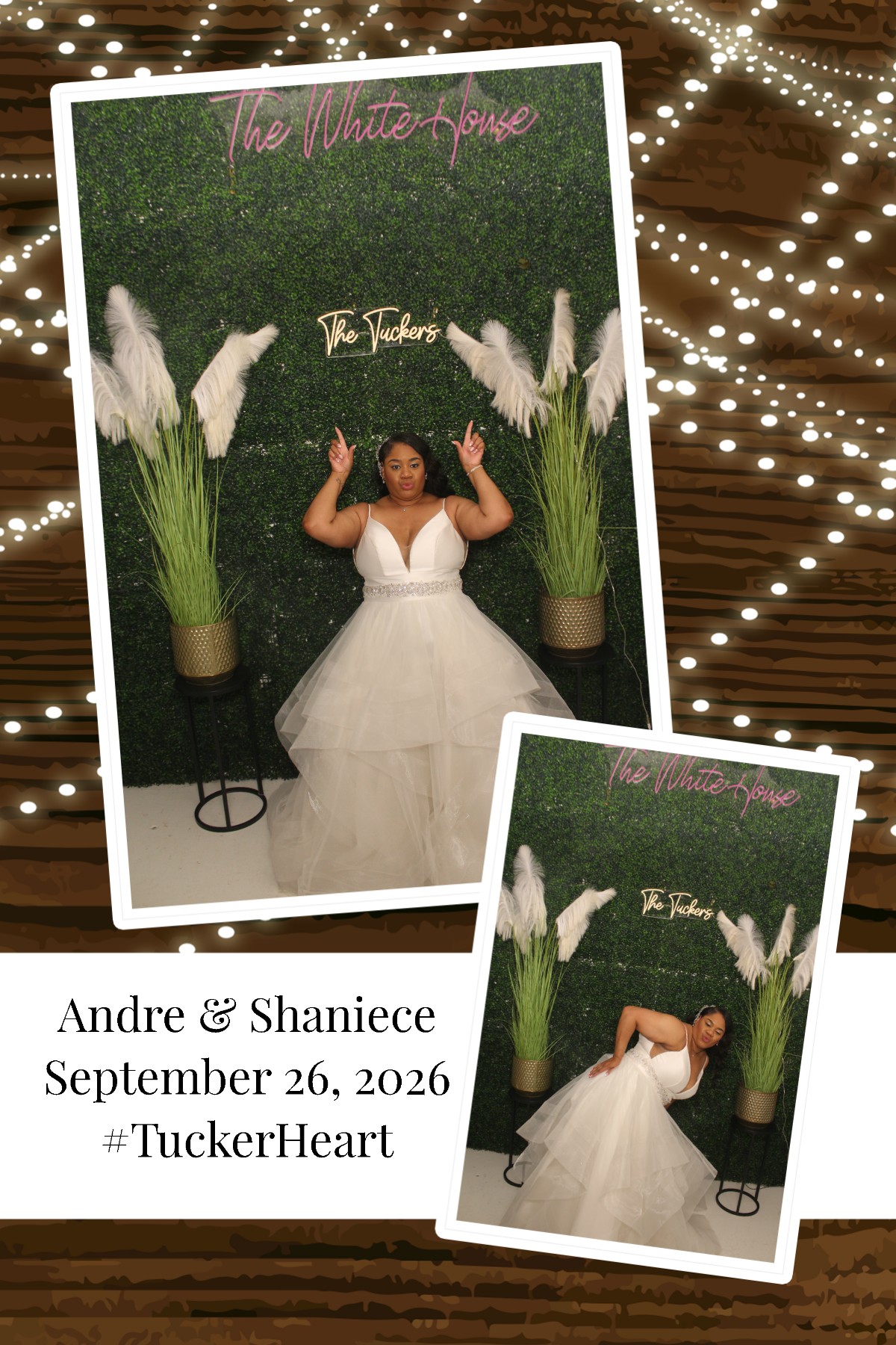 Andre & Shaniece | View more photos from the event at gallery.photoboothcincy.com/u/PhotoBoothCincy/Andre-Shaniece