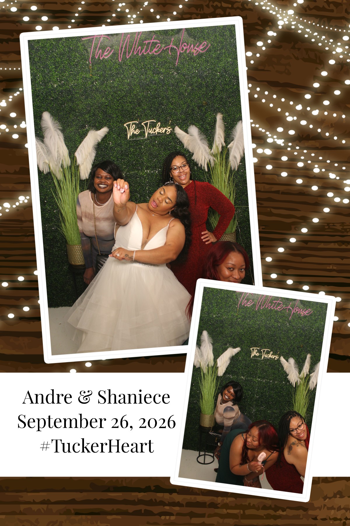 Andre & Shaniece | View more photos from the event at gallery.photoboothcincy.com/u/PhotoBoothCincy/Andre-Shaniece