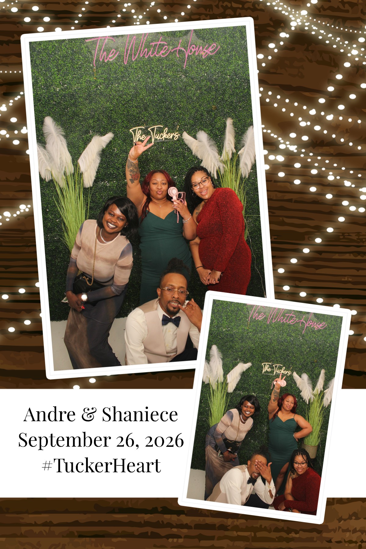 Andre & Shaniece | View more photos from the event at gallery.photoboothcincy.com/u/PhotoBoothCincy/Andre-Shaniece