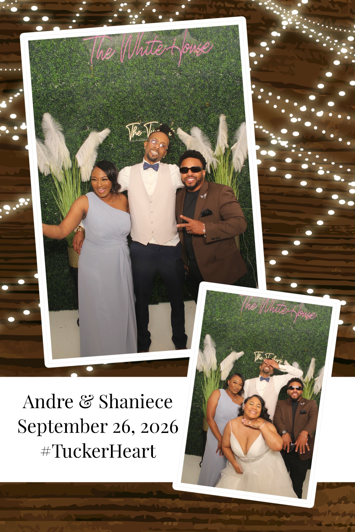 Andre & Shaniece | View more photos from the event at gallery.photoboothcincy.com/u/PhotoBoothCincy/Andre-Shaniece