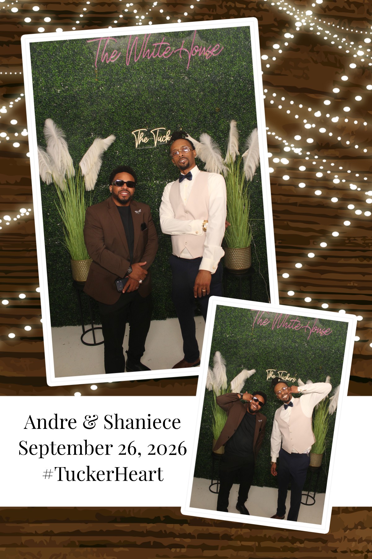 Andre & Shaniece | View more photos from the event at gallery.photoboothcincy.com/u/PhotoBoothCincy/Andre-Shaniece