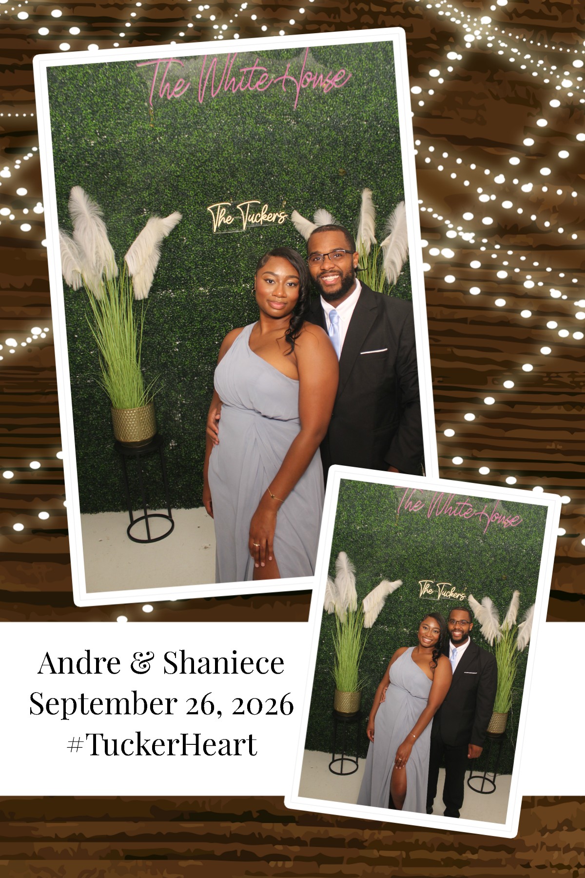 Andre & Shaniece | View more photos from the event at gallery.photoboothcincy.com/u/PhotoBoothCincy/Andre-Shaniece