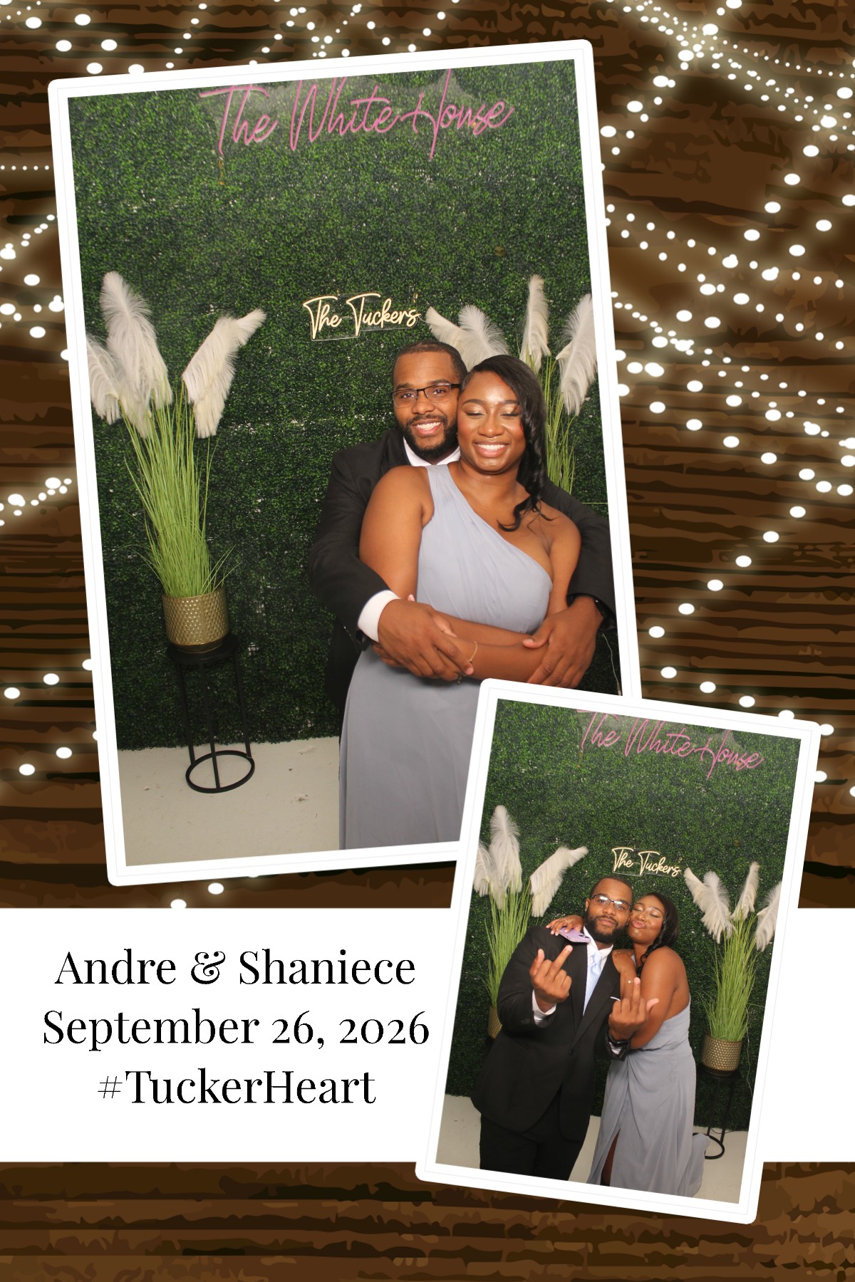 Andre & Shaniece | View more photos from the event at gallery.photoboothcincy.com/u/PhotoBoothCincy/Andre-Shaniece