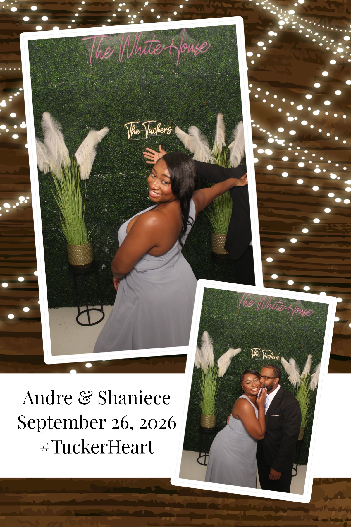Andre & Shaniece | View more photos from the event at gallery.photoboothcincy.com/u/PhotoBoothCincy/Andre-Shaniece