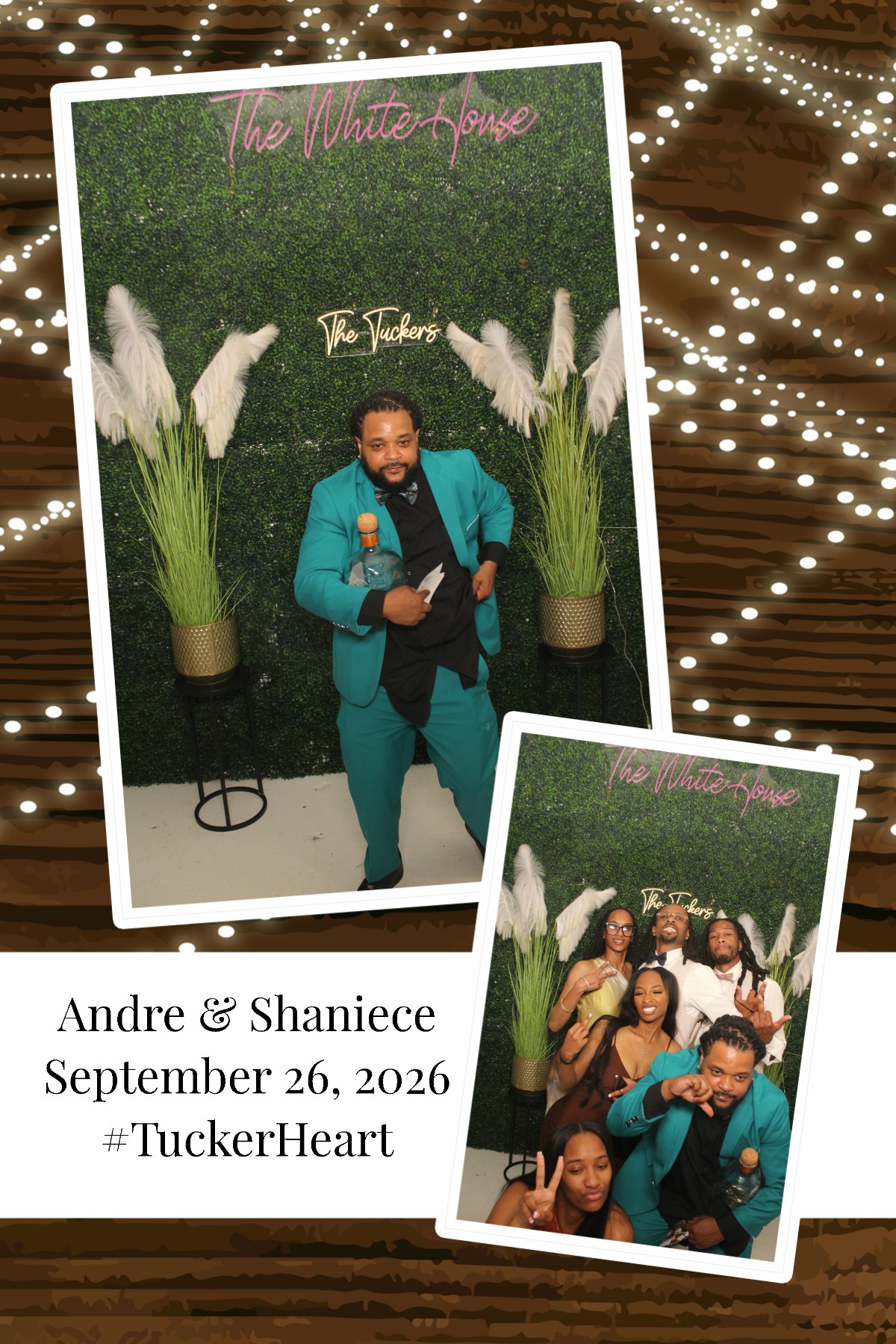 Andre & Shaniece | View more photos from the event at gallery.photoboothcincy.com/u/PhotoBoothCincy/Andre-Shaniece