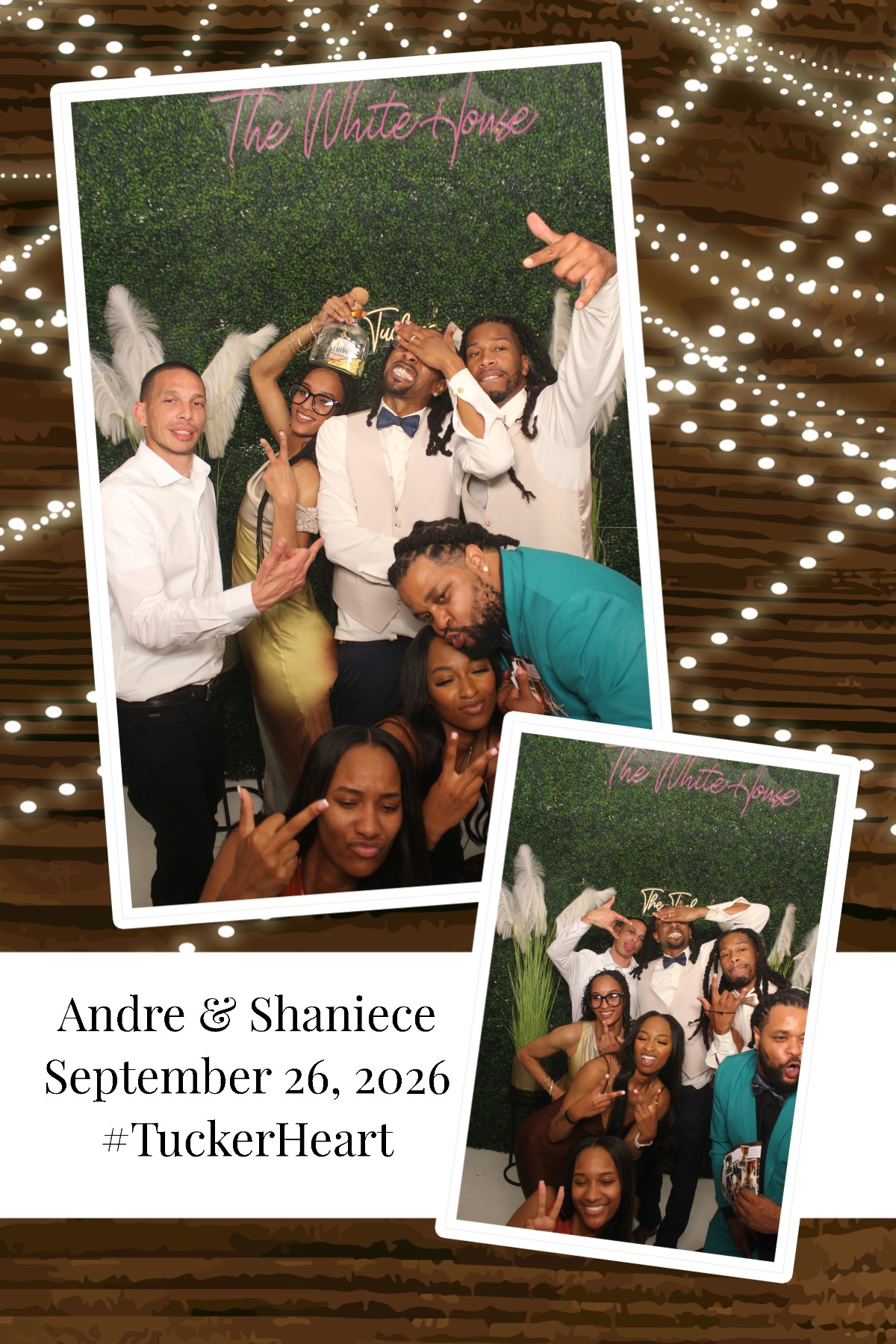 Andre & Shaniece | View more photos from the event at gallery.photoboothcincy.com/u/PhotoBoothCincy/Andre-Shaniece
