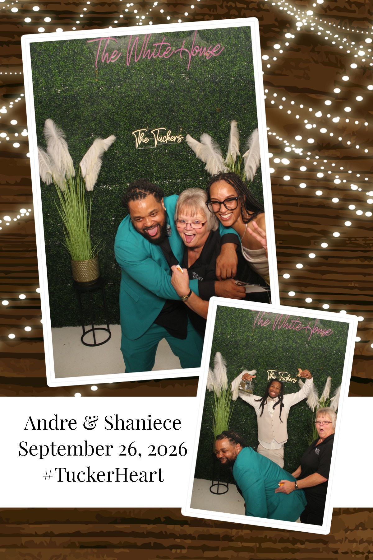 Andre & Shaniece | View more photos from the event at gallery.photoboothcincy.com/u/PhotoBoothCincy/Andre-Shaniece