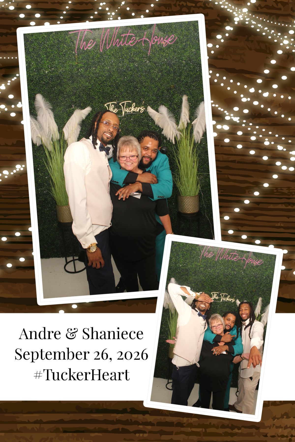 Andre & Shaniece | View more photos from the event at gallery.photoboothcincy.com/u/PhotoBoothCincy/Andre-Shaniece