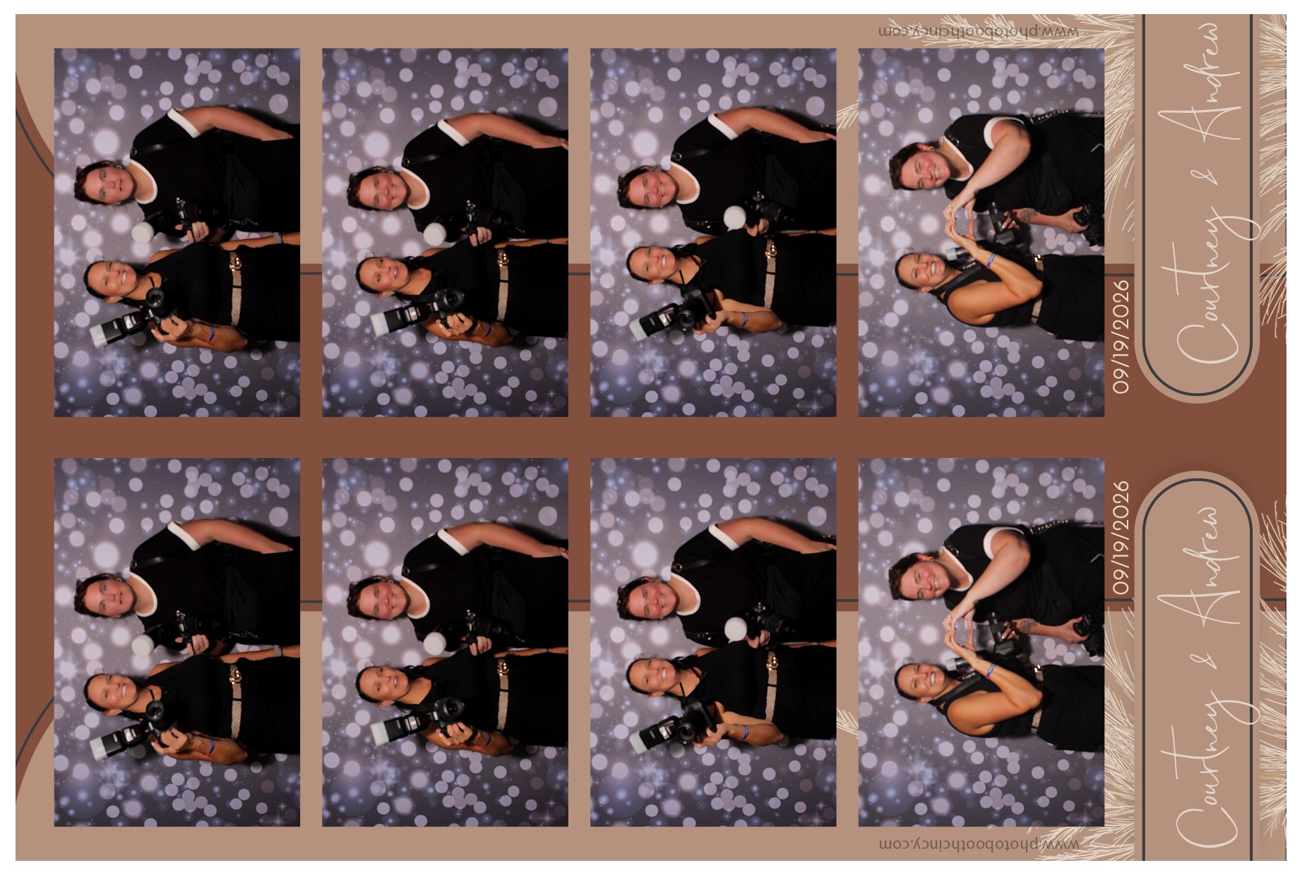 Andrew & Courtney | View more photos from the event at gallery.photoboothcincy.com/u/PhotoBoothCincy/Andrew-Courtney