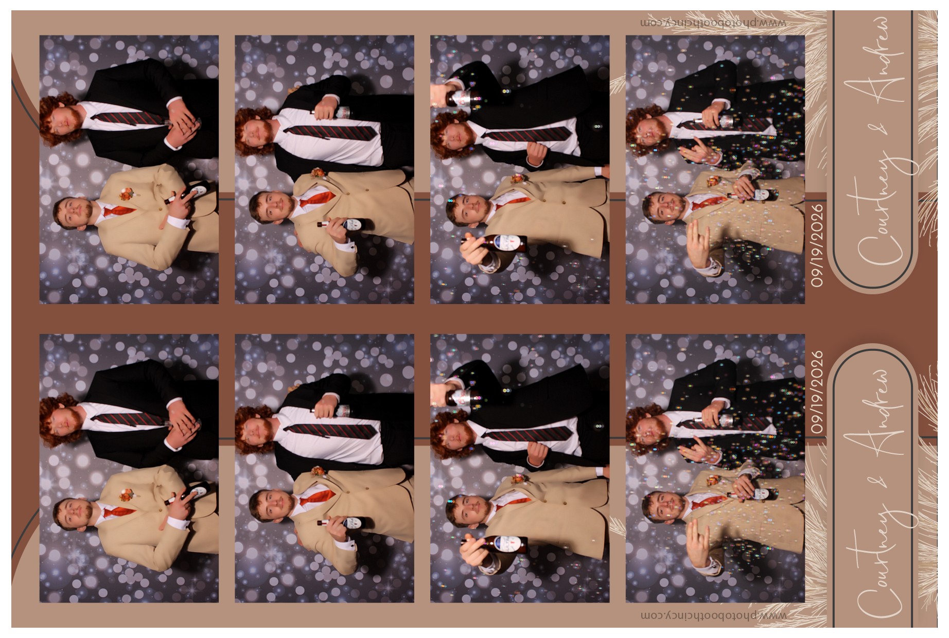 Andrew & Courtney | View more photos from the event at gallery.photoboothcincy.com/u/PhotoBoothCincy/Andrew-Courtney