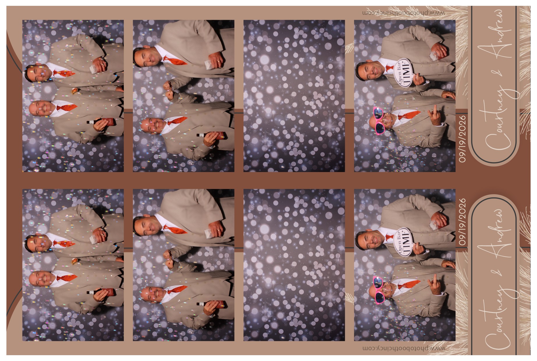 Andrew & Courtney | View more photos from the event at gallery.photoboothcincy.com/u/PhotoBoothCincy/Andrew-Courtney